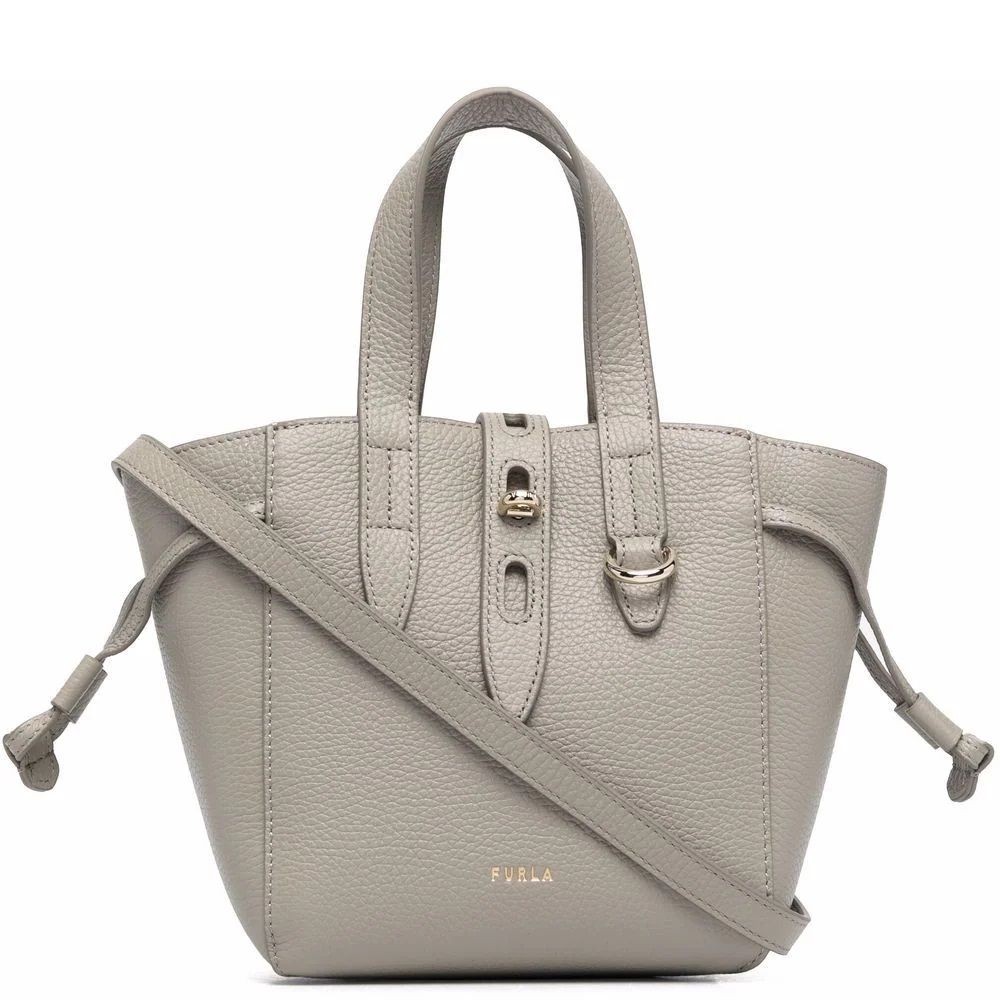 FURLA Pirkinių krepšys moterims, Pilka, Furla net mini tote 1