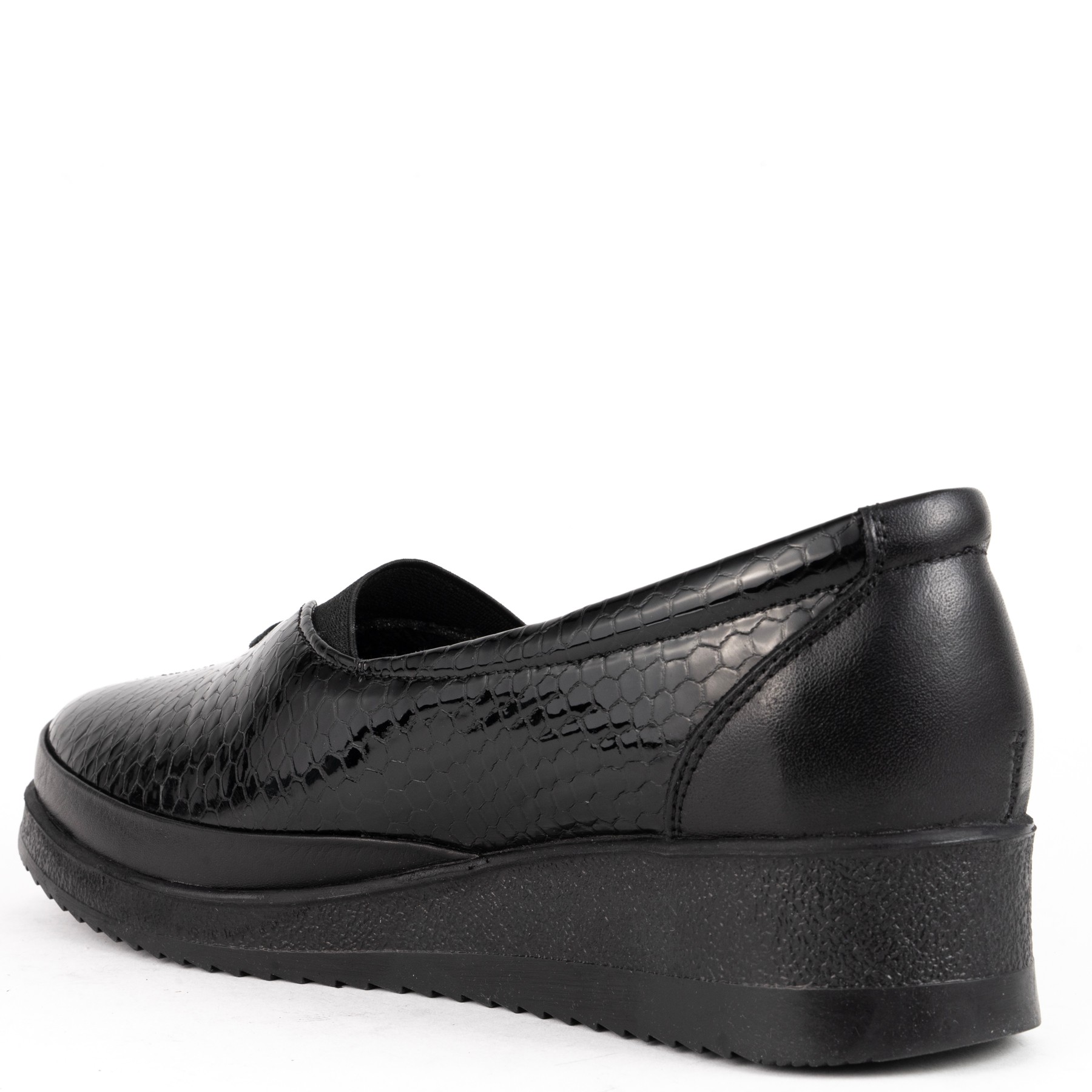 LA CONTE Loaferiai moterims, Juoda, Loafers 3