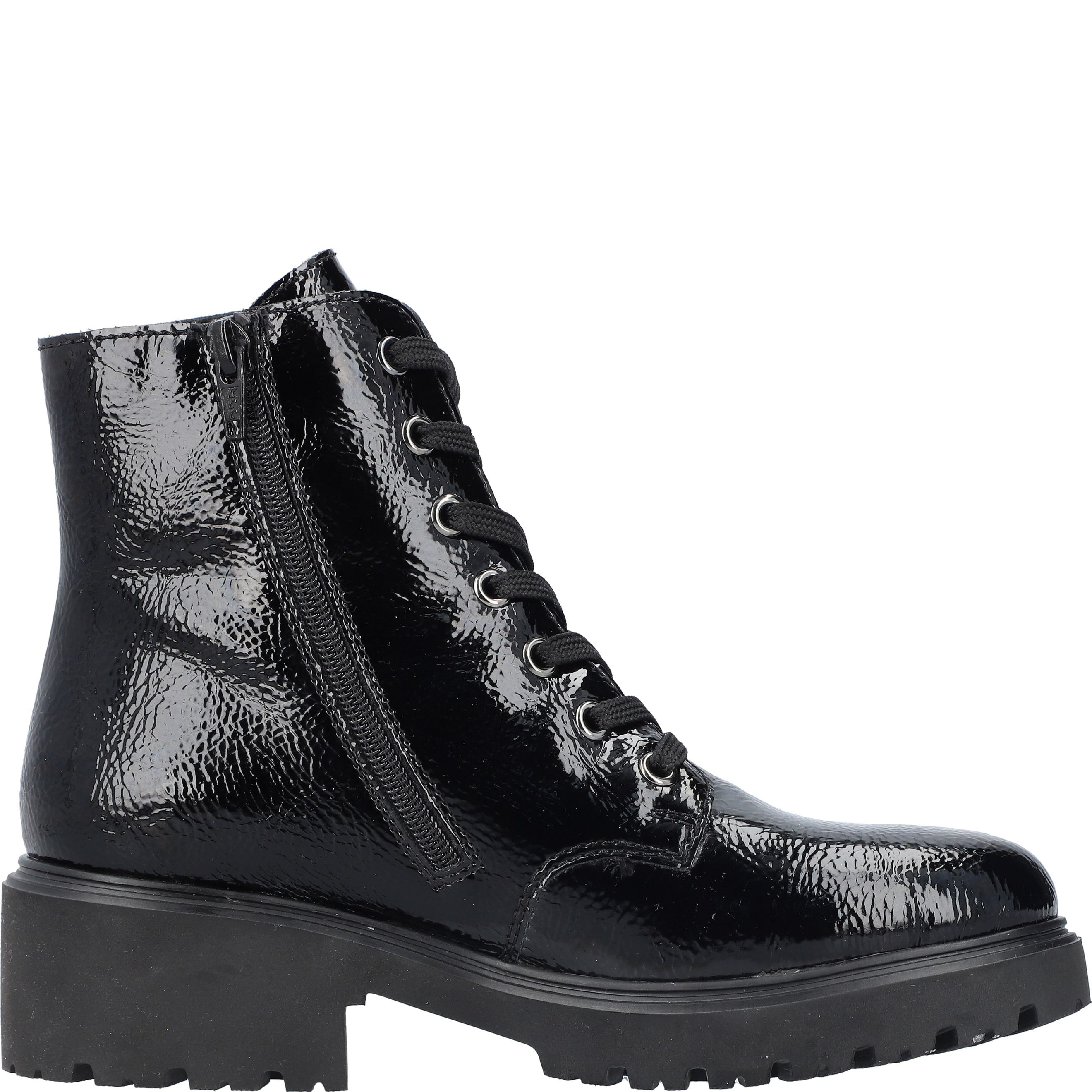 RIEKER Aulinukai moterims, Juoda, Ladies mid height boots 5