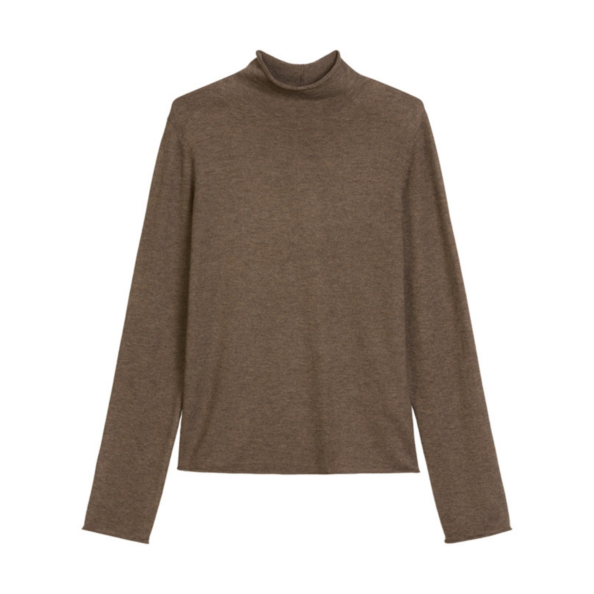 MARC O'POLO Palaidinės aukštinta apykakle moterims, Ruda, 510608060215 Turtn tops