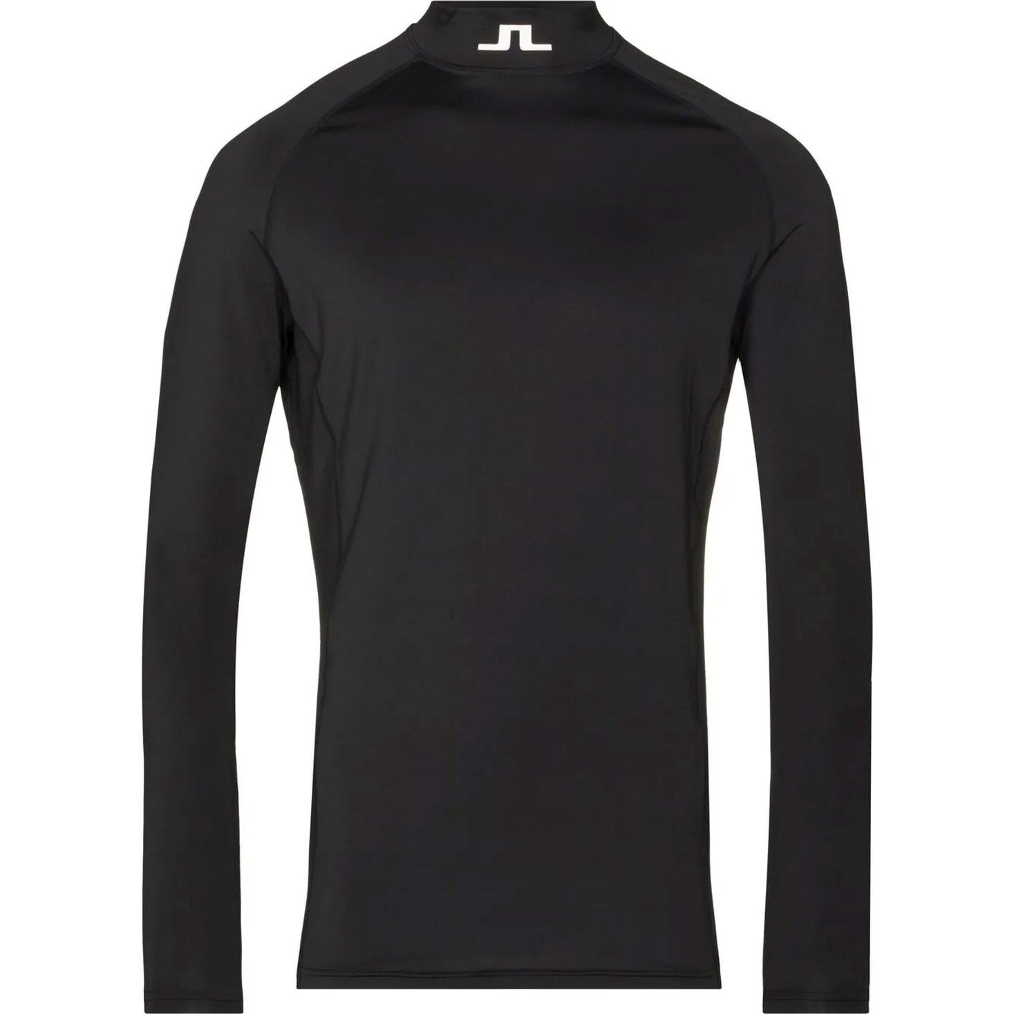 J.LINDEBERG Megztinis su kaklu vyrams, Juoda, Aello soft compression