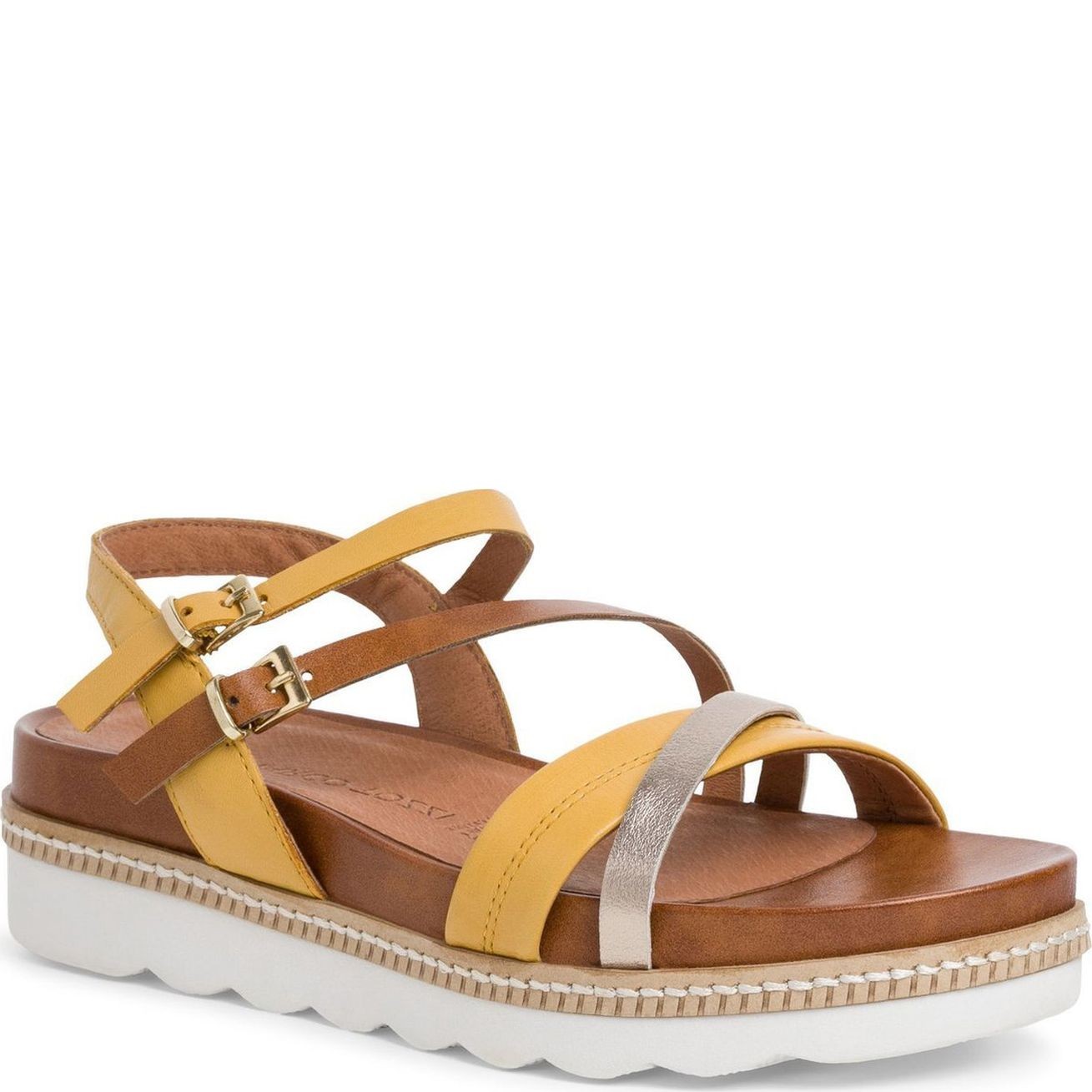 MARCO TOZZI Basutės moterims, Geltona, SANDALS 1