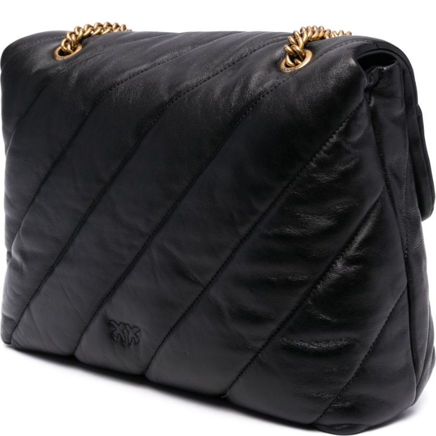 PINKO Diržas moterims, Juoda, Love berry simply belt 2