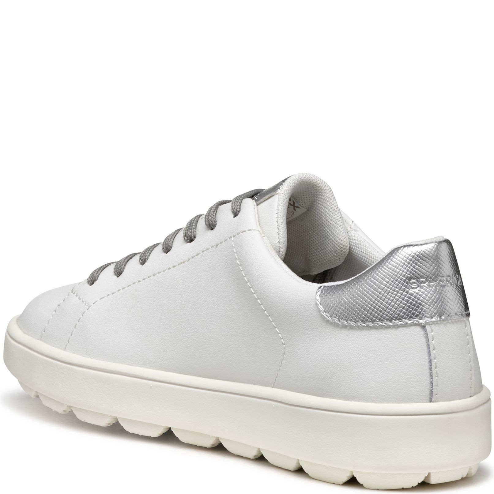 GEOX Laisvalaikio bateliai moterims, Balta, Spherica ecub leisure 3