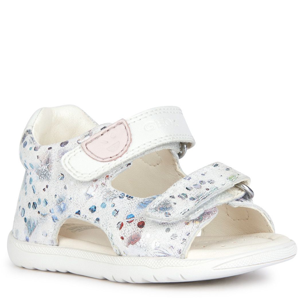 GEOX Basutės mergaitėms, Smėlio, SANDALS MACCHIA 1