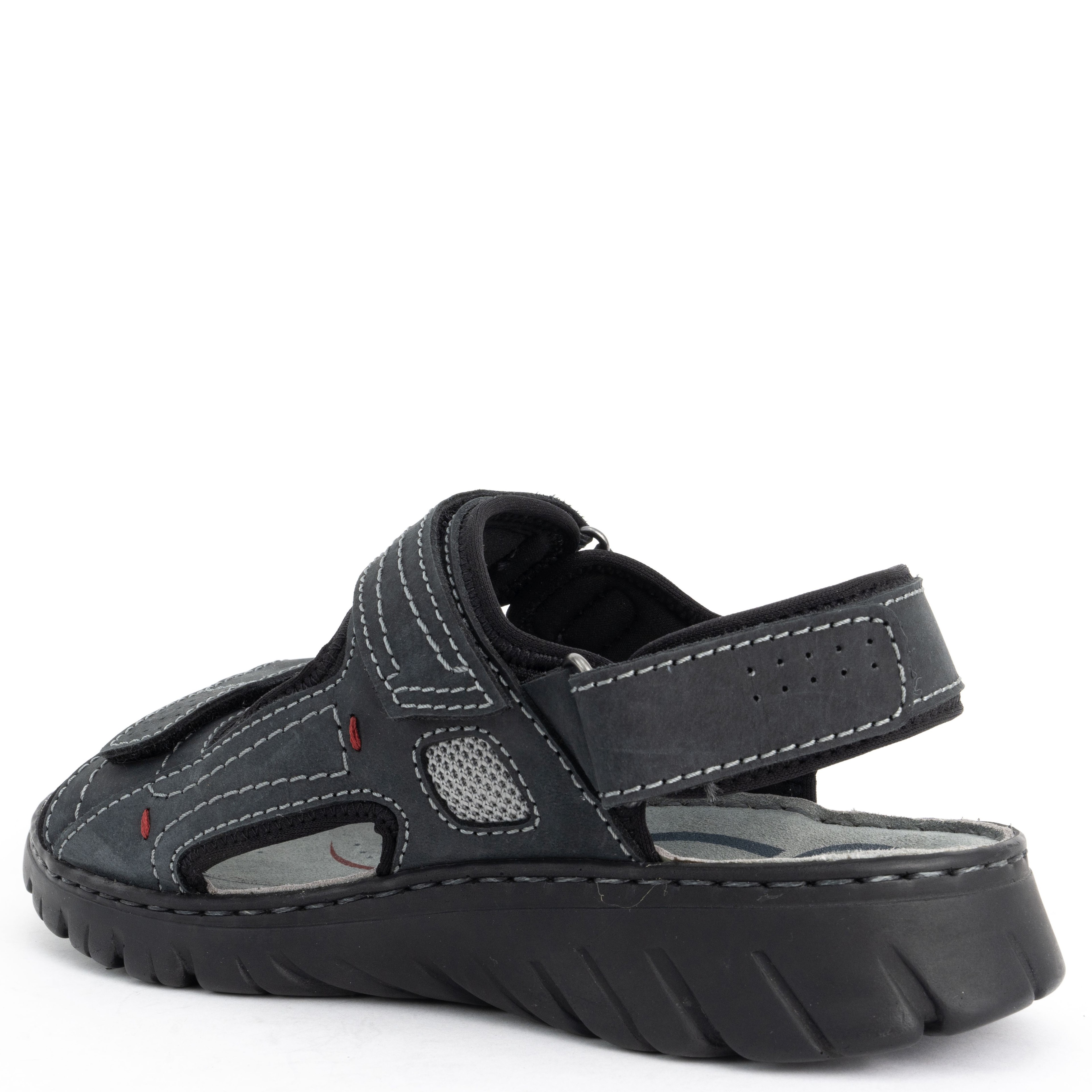 GRUNER SCHUHE Basutės vyrams, Juoda, Sandals 3