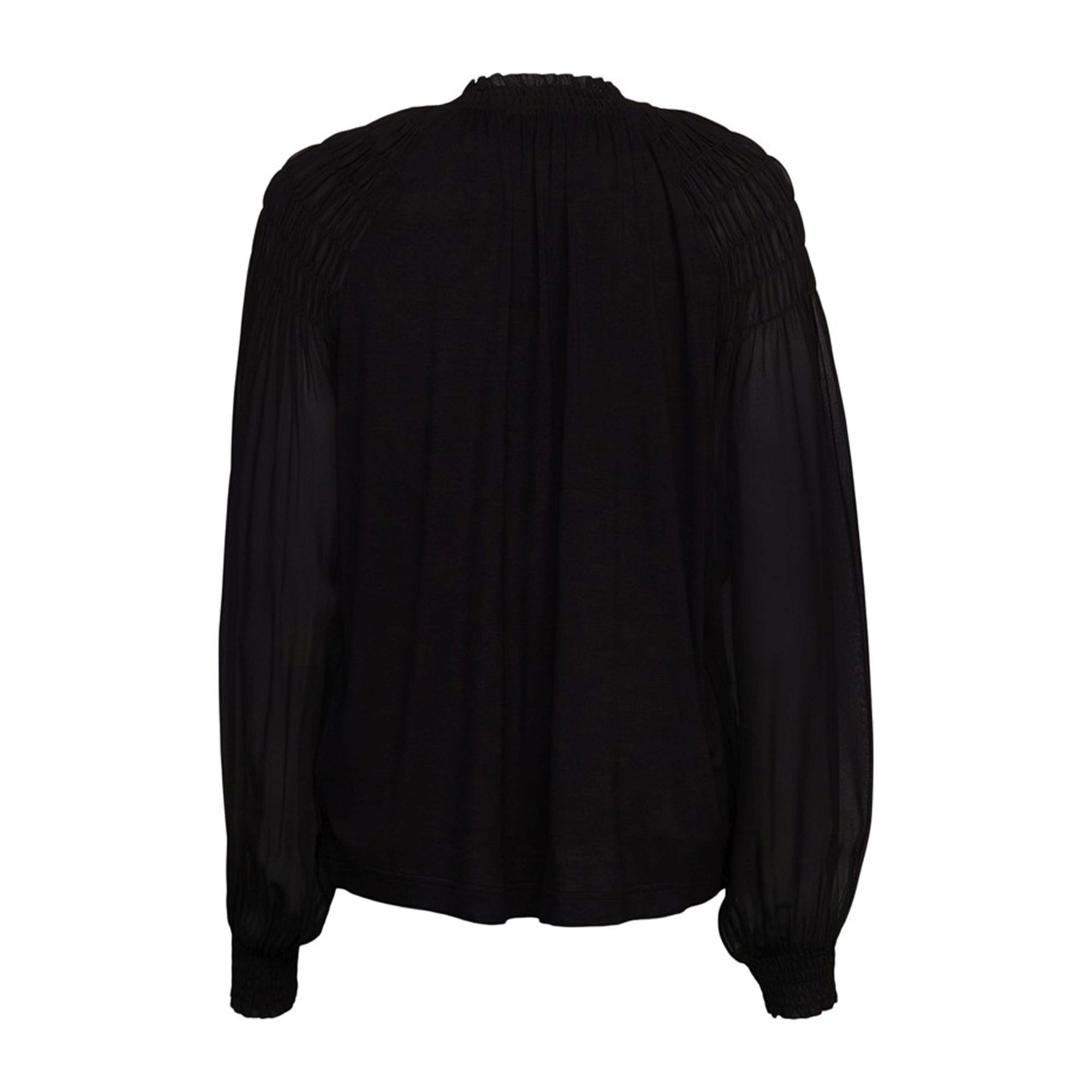 ESPRIT T-särgid naised, Must, fab mix blouse 2