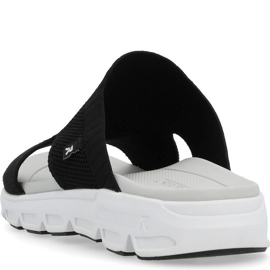 RIEKER Šlepetės moterims, Juoda, Slippers 4
