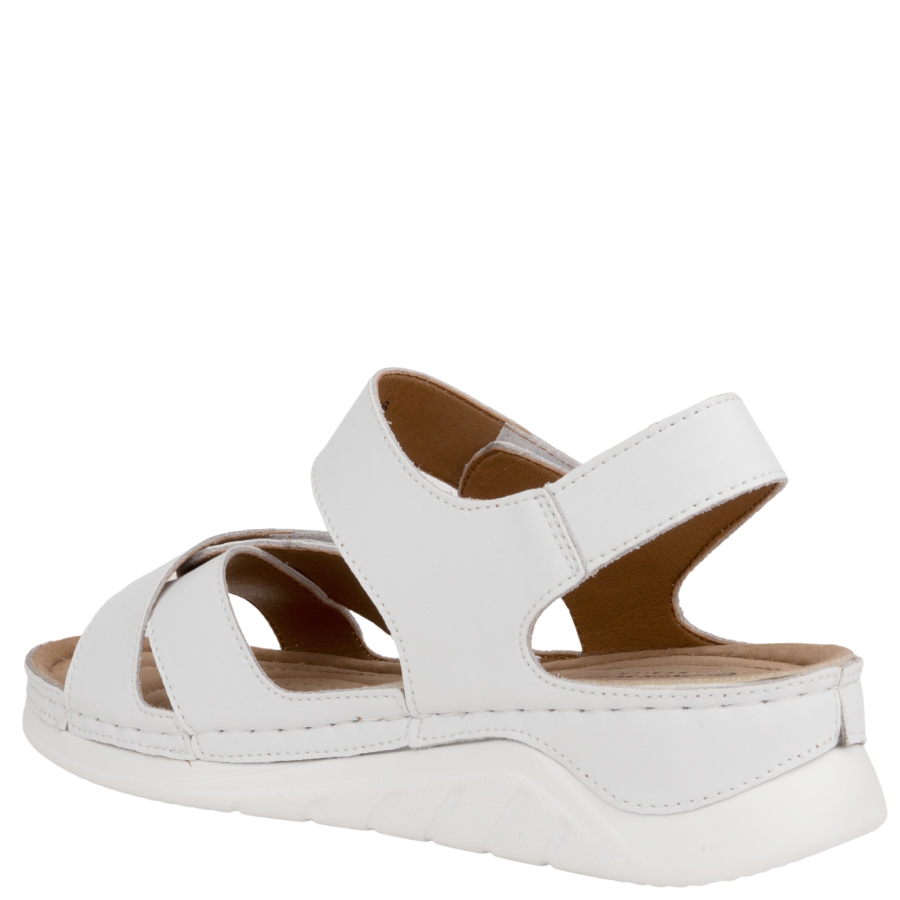 GRUNER SCHUHE Basutės moterims, Balta, Sandals 3