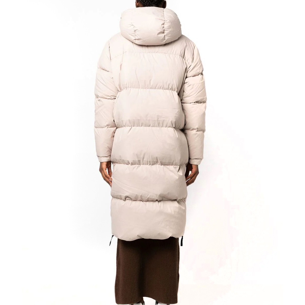 AXEL ARIGATO Pūkinis paltas moterims, Smėlio, Lumia Down Puffer Coat 3