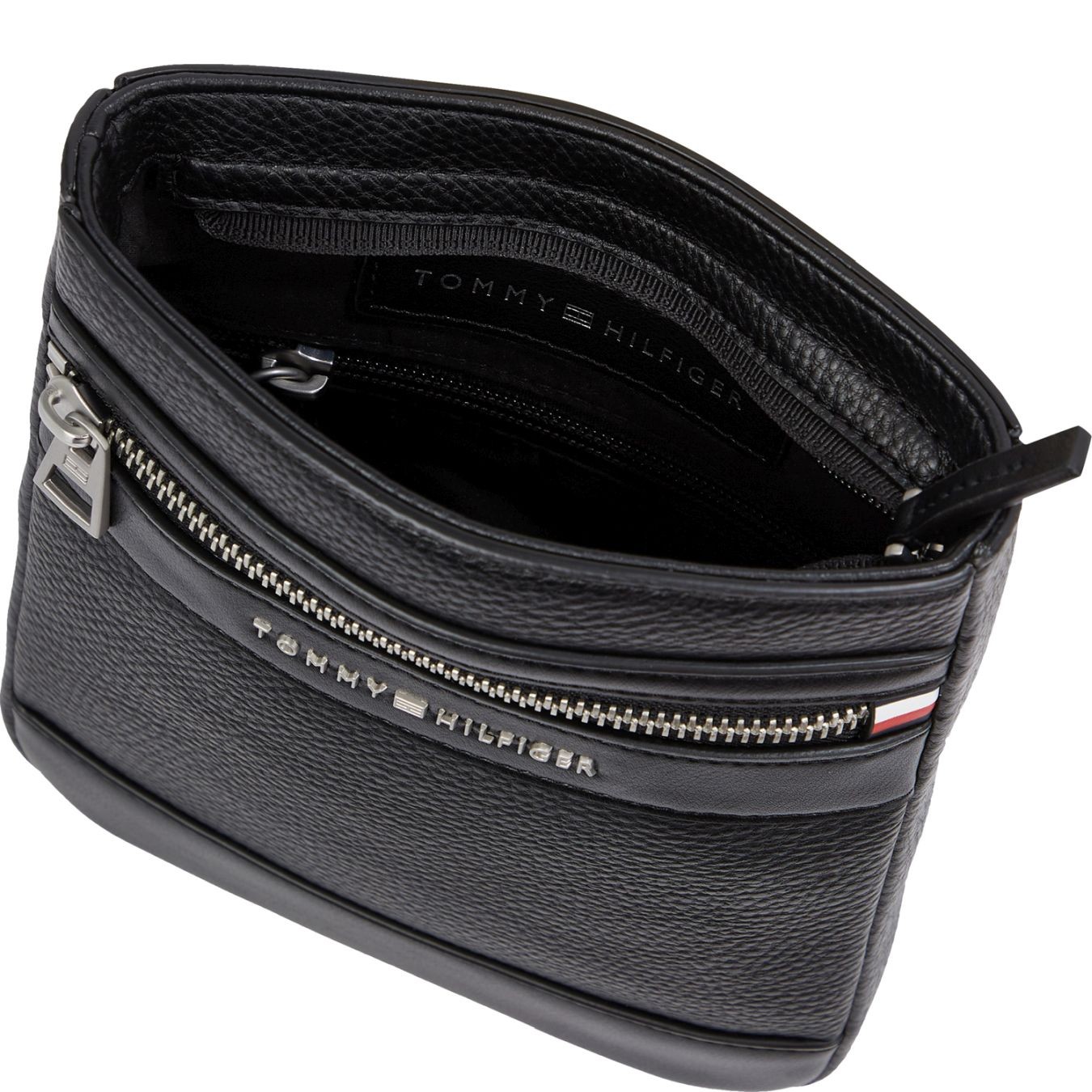 TOMMY HILFIGER Rankinė per petį vyrams, Juoda, Central mini crossover 3