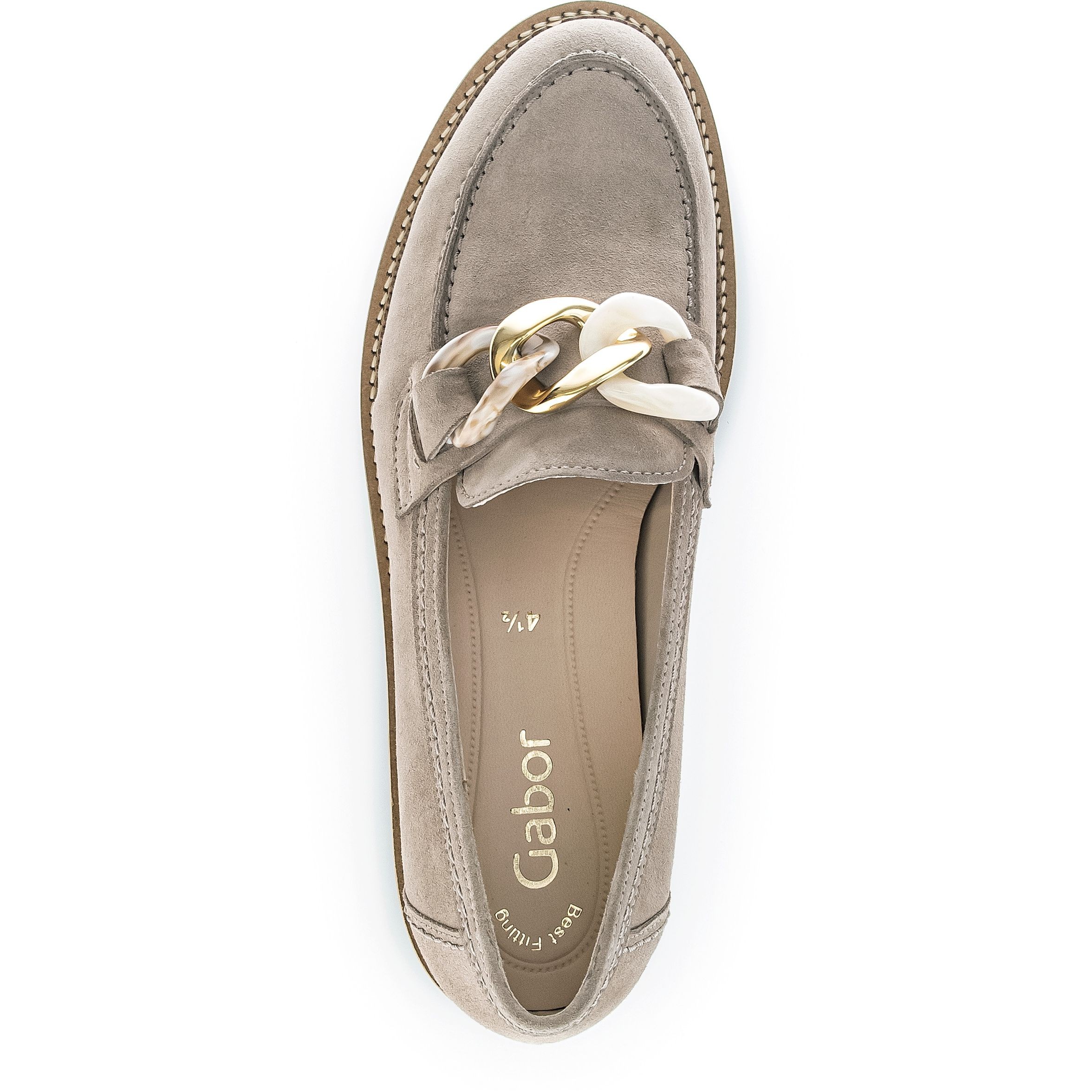 GABOR Loaferiai moterims, Smėlio, Loafers 2