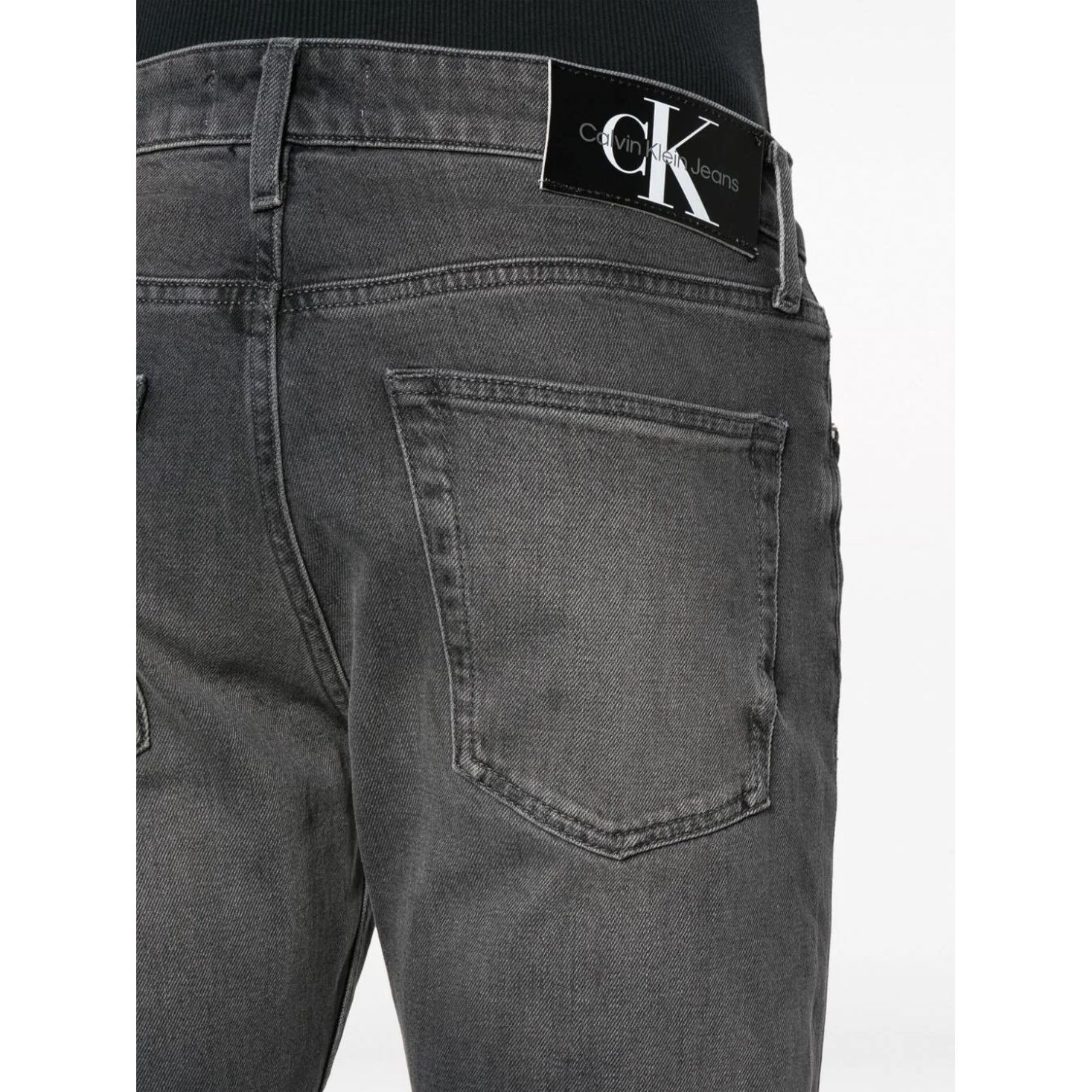 CALVIN KLEIN JEANS Aptempti džinsai vyrams, Pilka, Slim 4