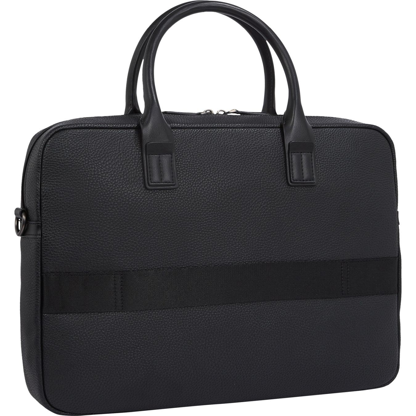 TOMMY HILFIGER Dėklas kompiuteriui vyrams, Juoda, Monogram computer bag 2