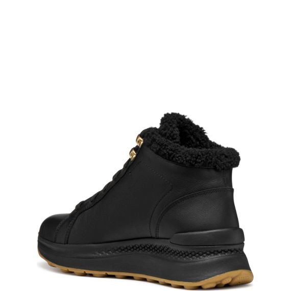 GEOX Laisvalaikio bateliai moterims, Juoda, Spherica actif Leisure 7