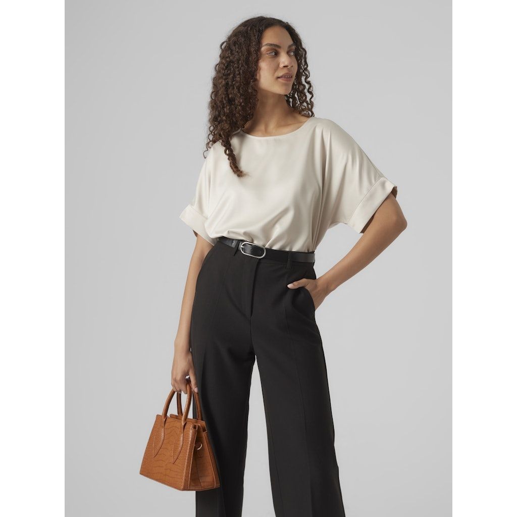 VERO MODA Palaidinės moterims, Kūno, VMMERLE 2/4 O-NECK T 1