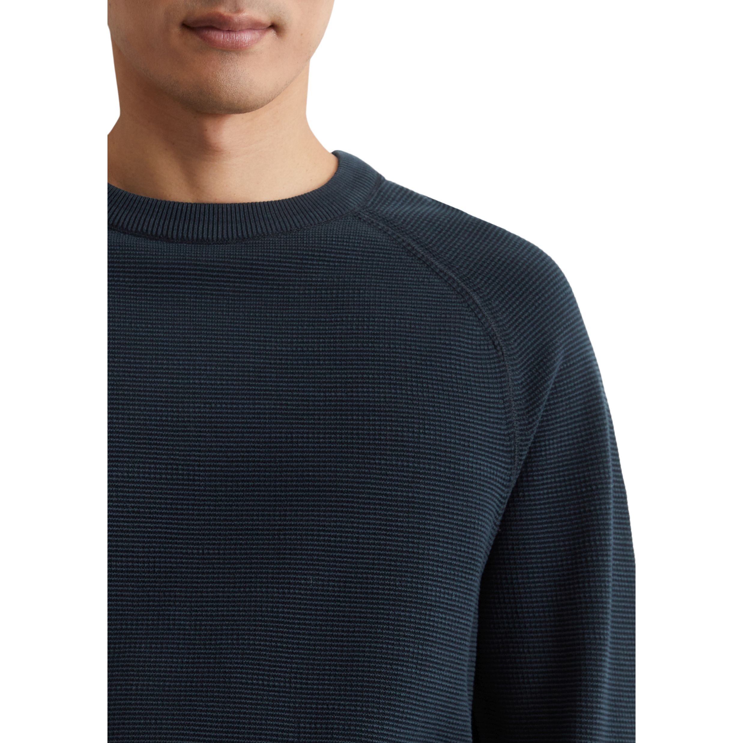 MARC O'POLO Megztinis vyrams, Mėlyna, Pullover M28502560068 4
