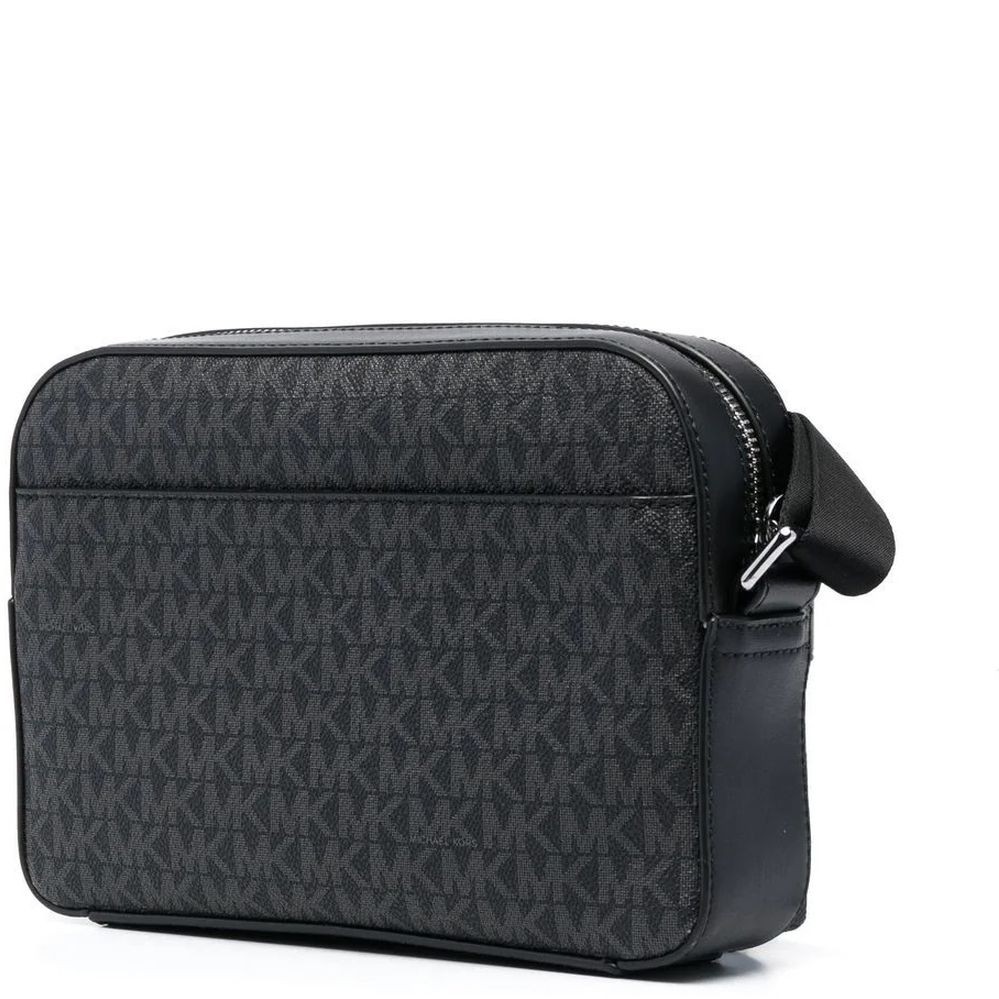 MICHAEL KORS Rankinė per petį vyrams, Juoda, Ew utility crossbody 2
