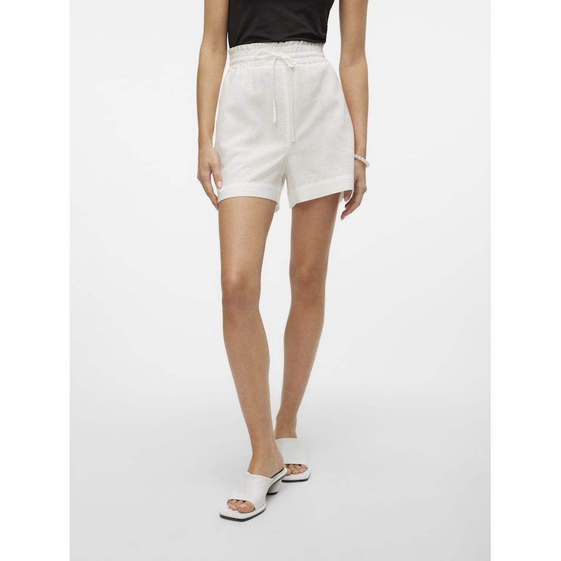 VERO MODA Šortai moterims, Balta, Vmmymilo shorts 2