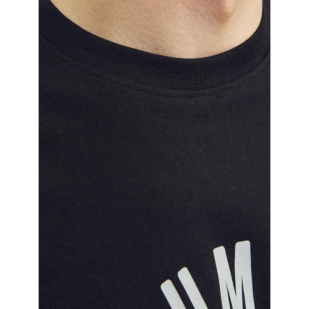 JACK & JONES Marškinėliai vyrams, Juoda, JPRSTAR TEE SS CREW 5