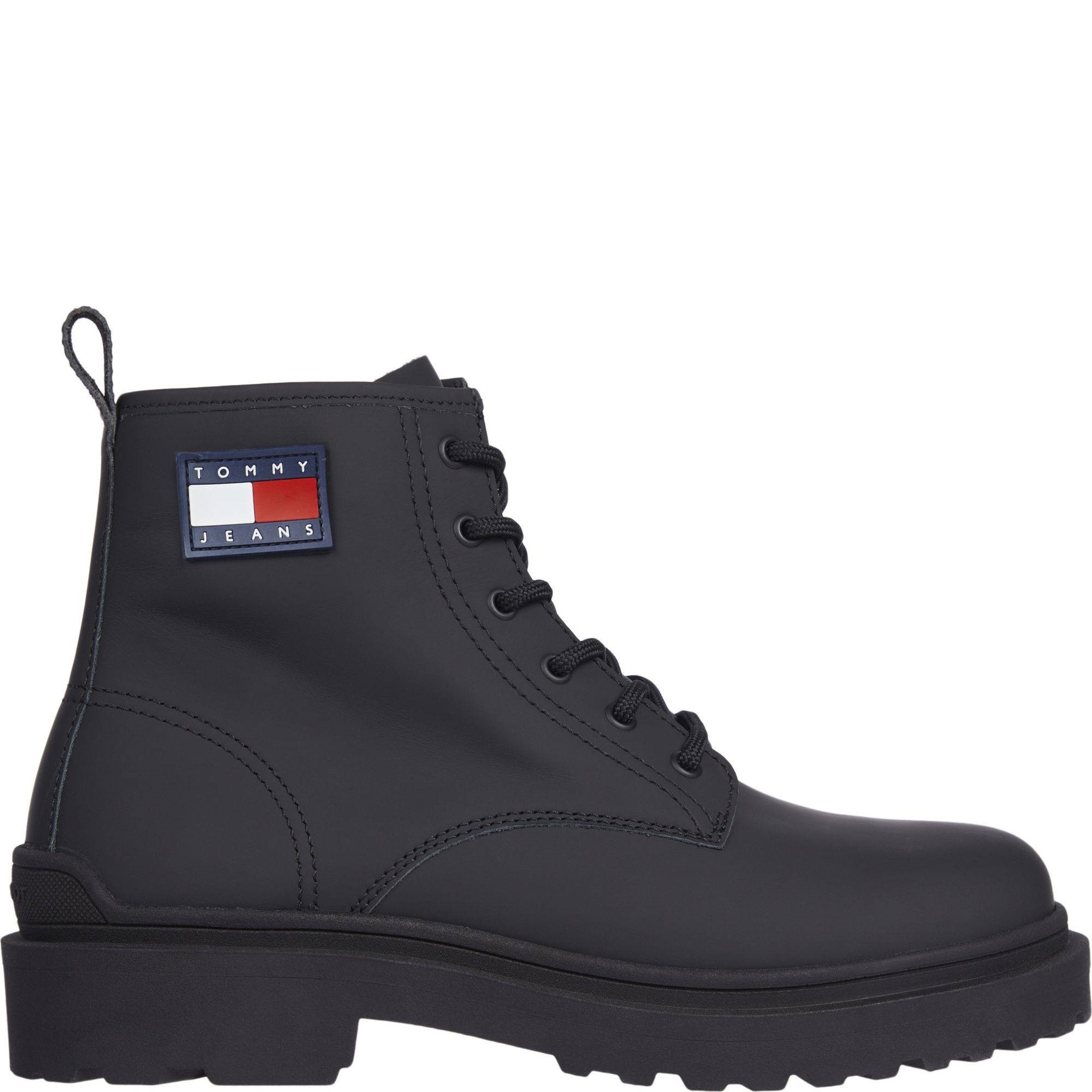 TOMMY JEANS Aulinukai vyrams, Juoda, Lace up boot 2