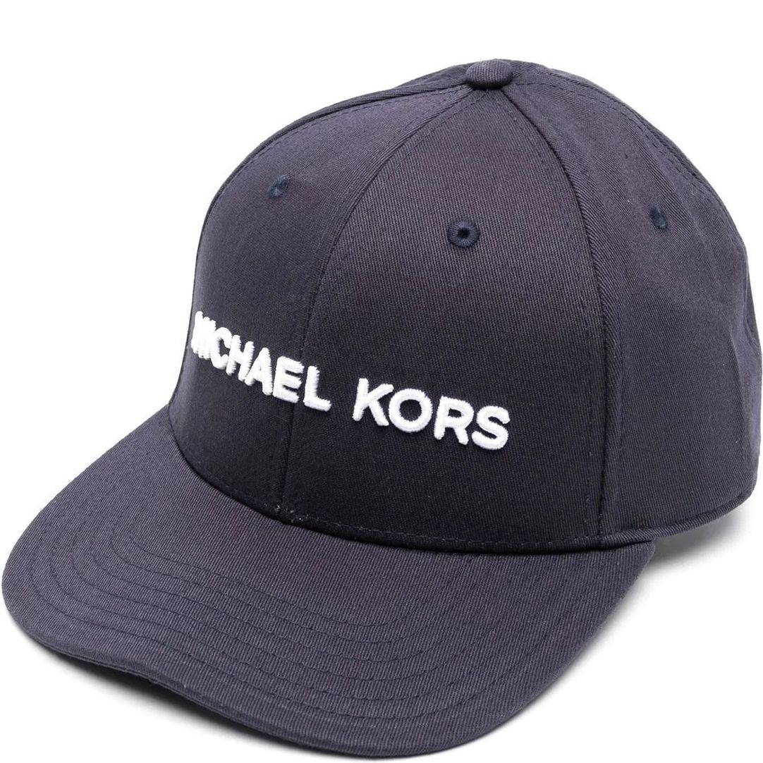 MICHAEL KORS Skrybėlė vyrams, Mėlyna, CLASSIC LOGO HAT 1