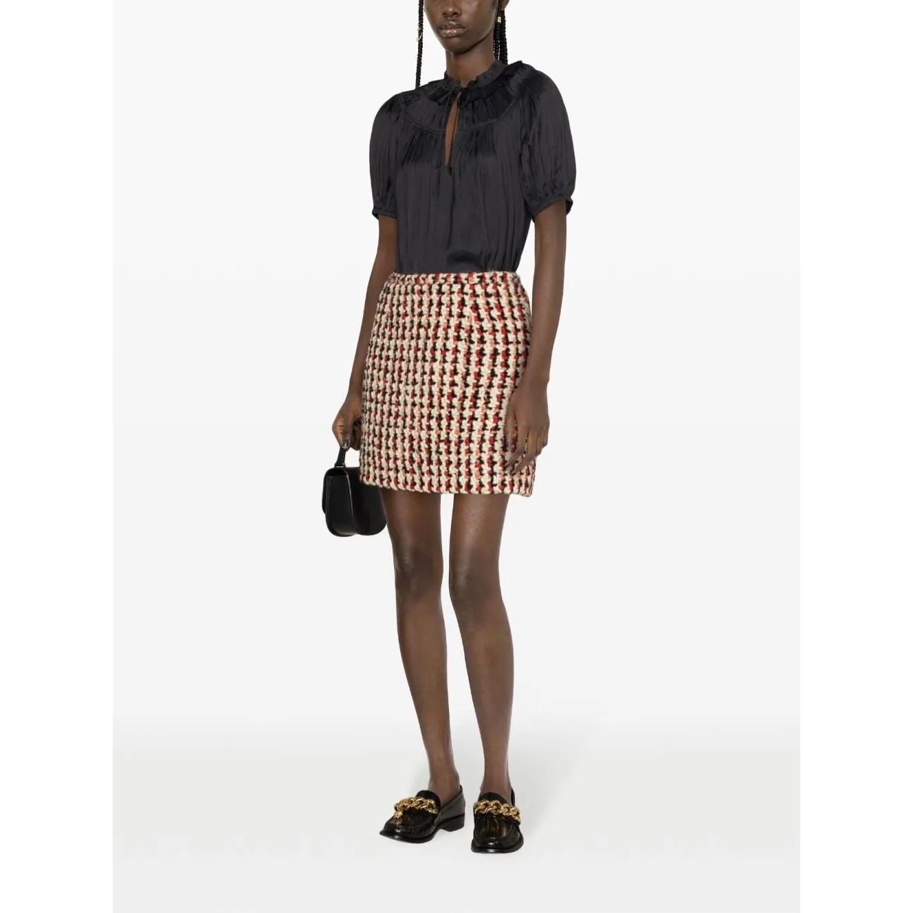 ULLA JOHNSON Palaidinės moterims, Juoda, Eleni Top 2