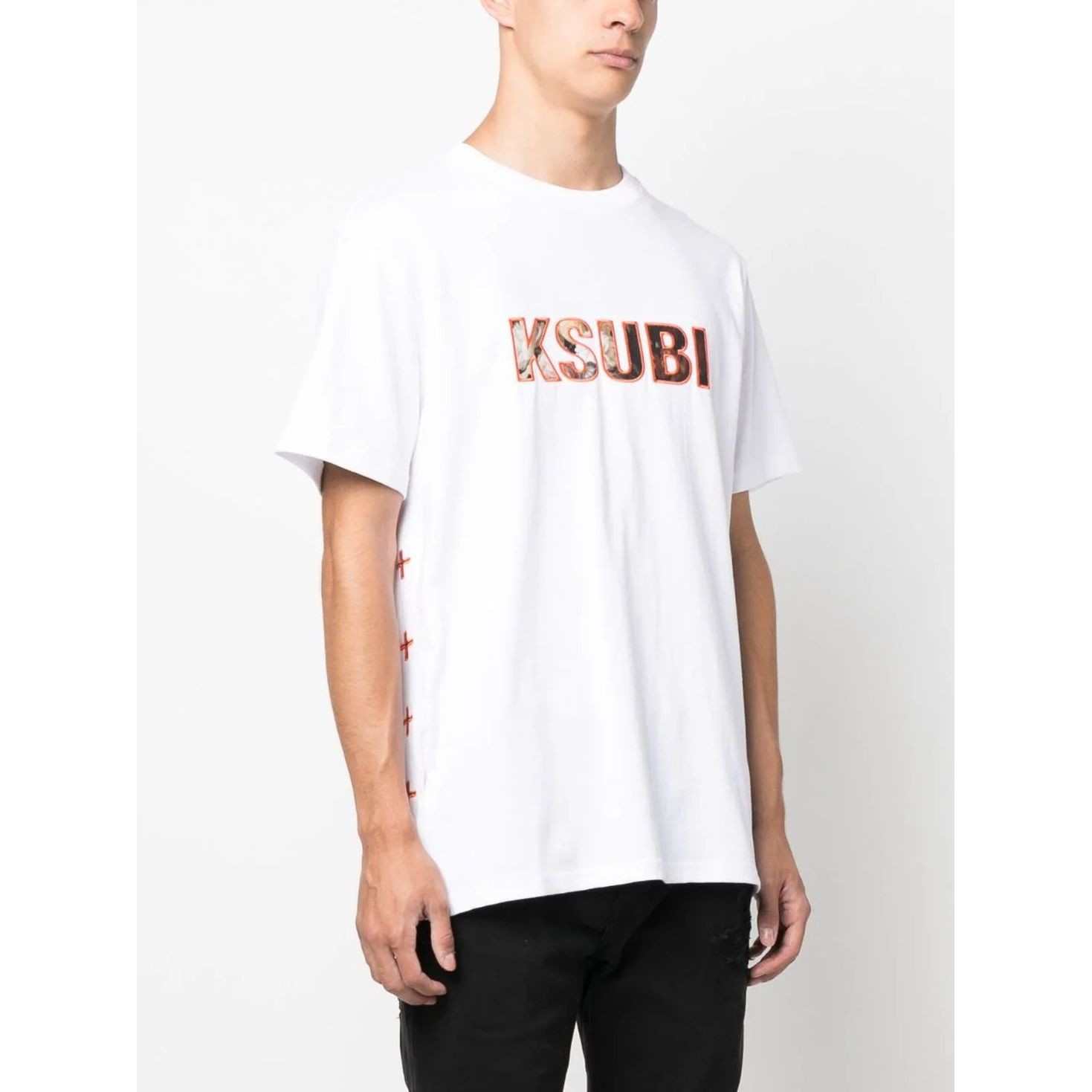 KSUBI Marškinėliai trump. rankovėmis vyrams, Balta, Ecology kash ss tee tru white 3
