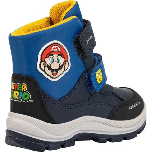 GEOX Aulinukai berniukams, Mėlyna, Flanfil booties 4