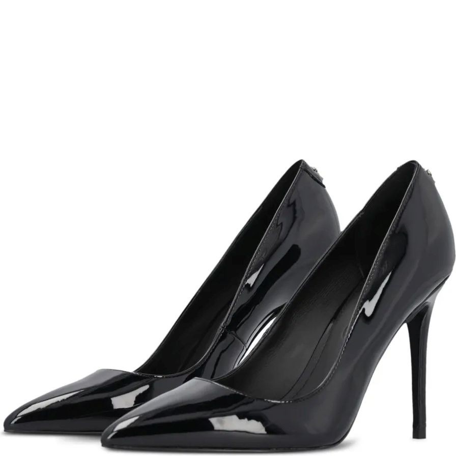 PINKO Aukštakulniai moterims, Juoda, Juliette leather pumps 4