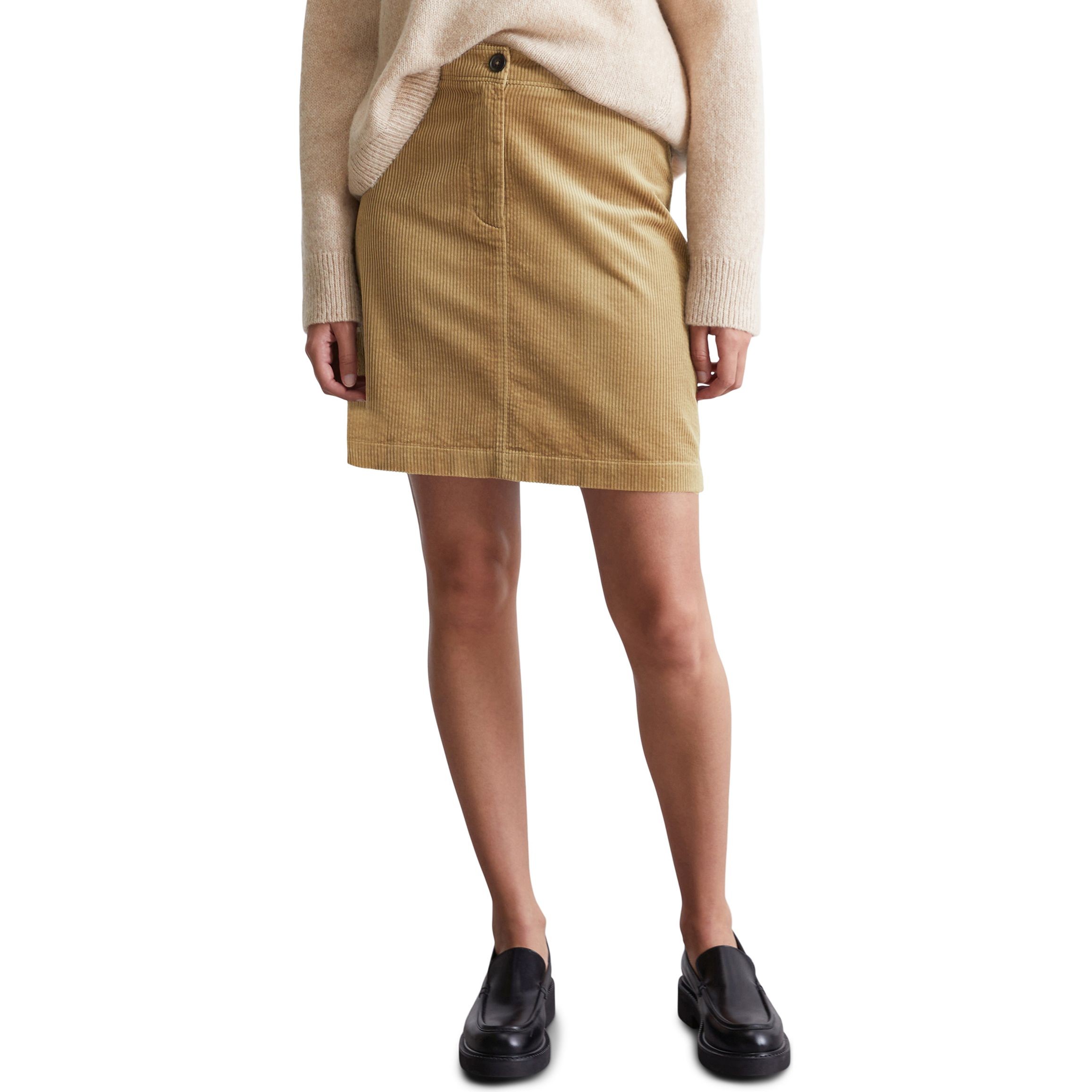 MARC O'POLO Mini sijonas moterims, Ruda, Mini skirt M08093220113 2