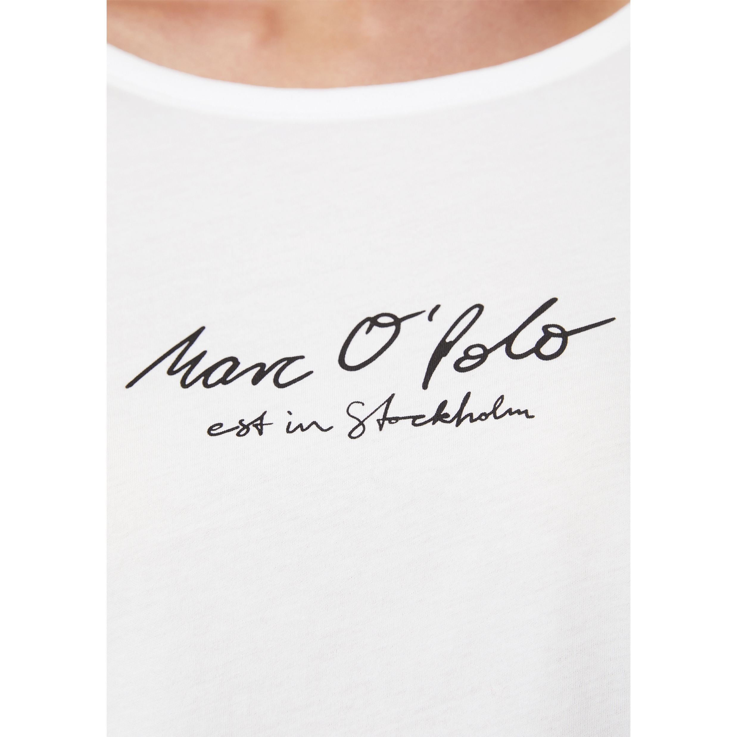 MARC O'POLO Marškinėliai moterims, Balta 4