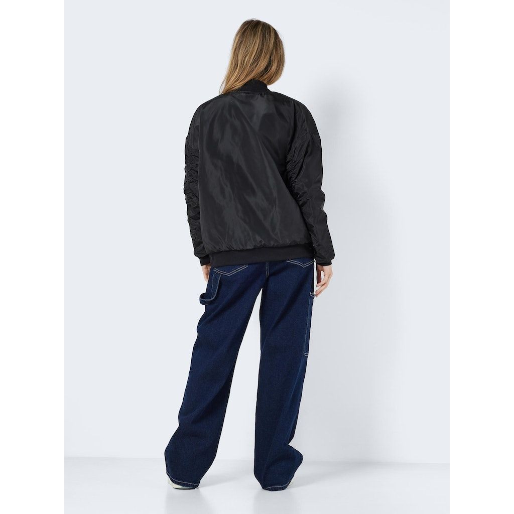 NOISY MAY Bomberis moterims, Juoda, NMCANDY L/S OVERSIZE 4