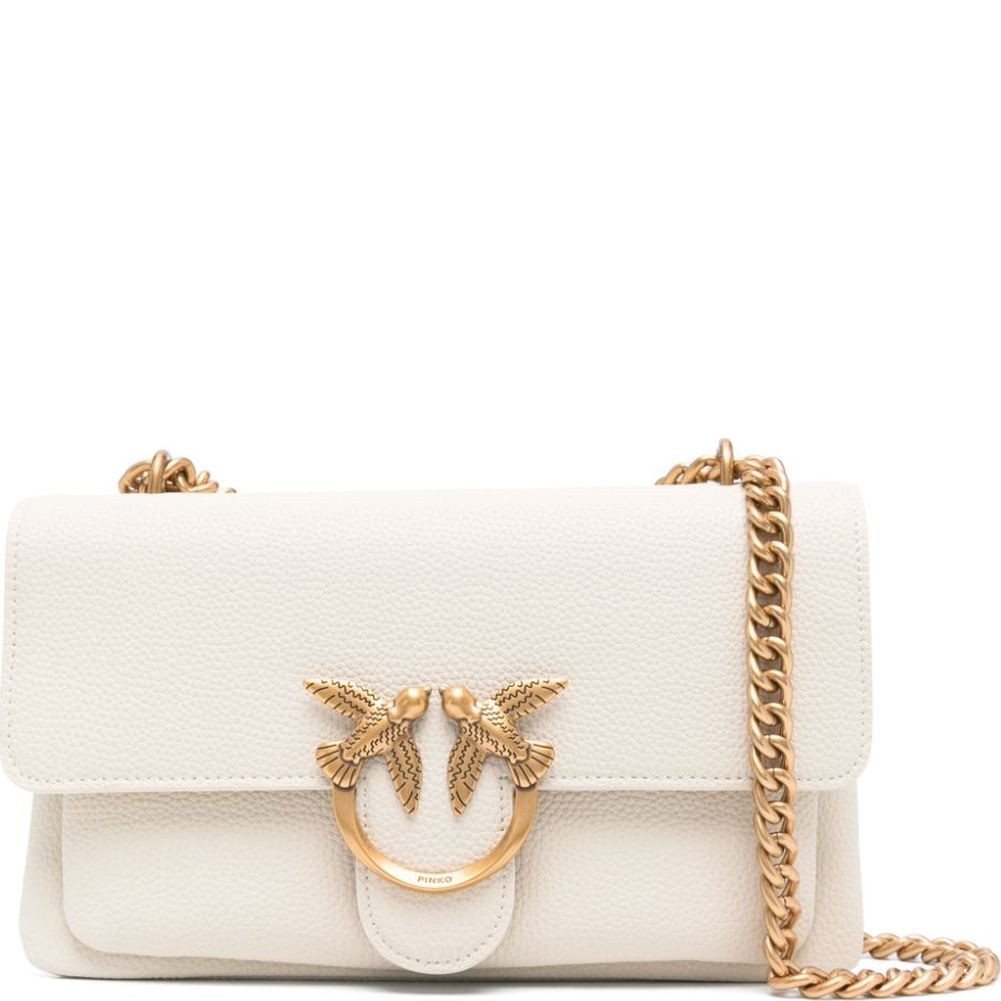 PINKO Rankinė per petį moterims, Balta, Love one sholder bag 1