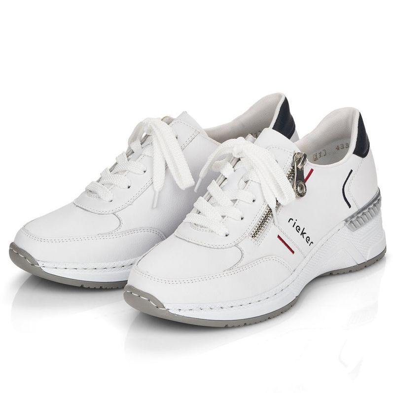 RIEKER Sportiniai bateliai moterims, Balta, SPORT SHOE 5