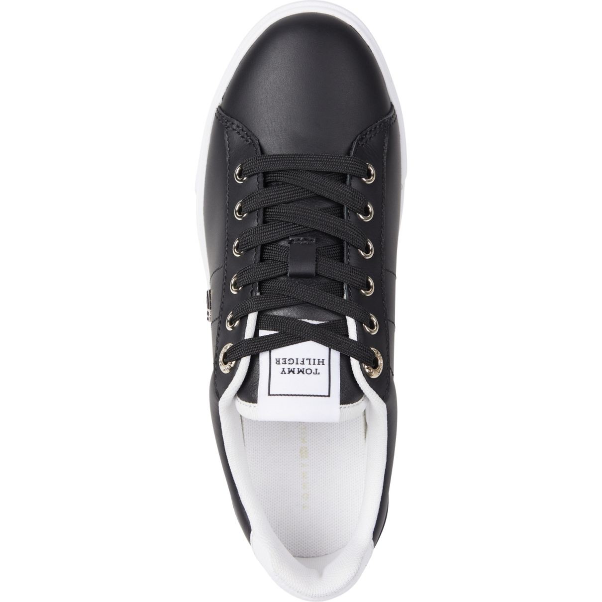 TOMMY HILFIGER Laisvalaikio bateliai moterims, Juoda, Essential elevated sneaker 3
