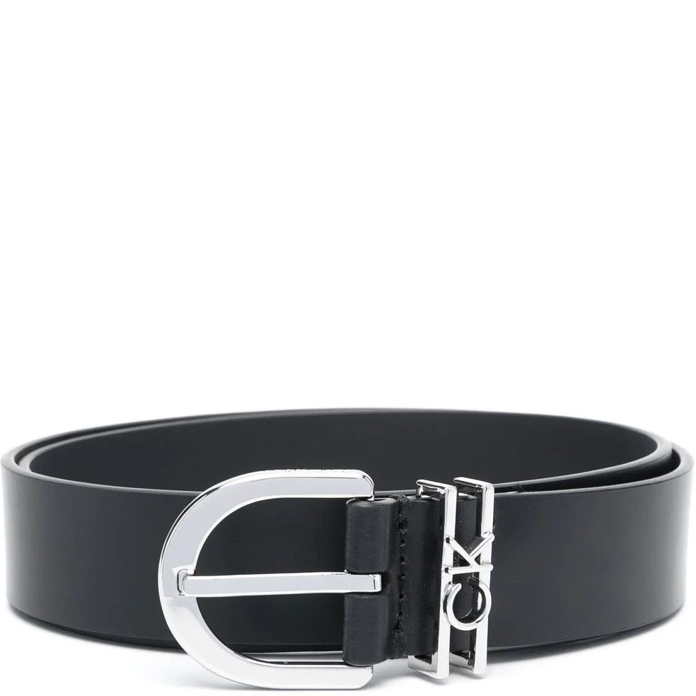 CALVIN KLEIN Diržas moterims, Juoda, MUST LOOP BELT 30MM 1