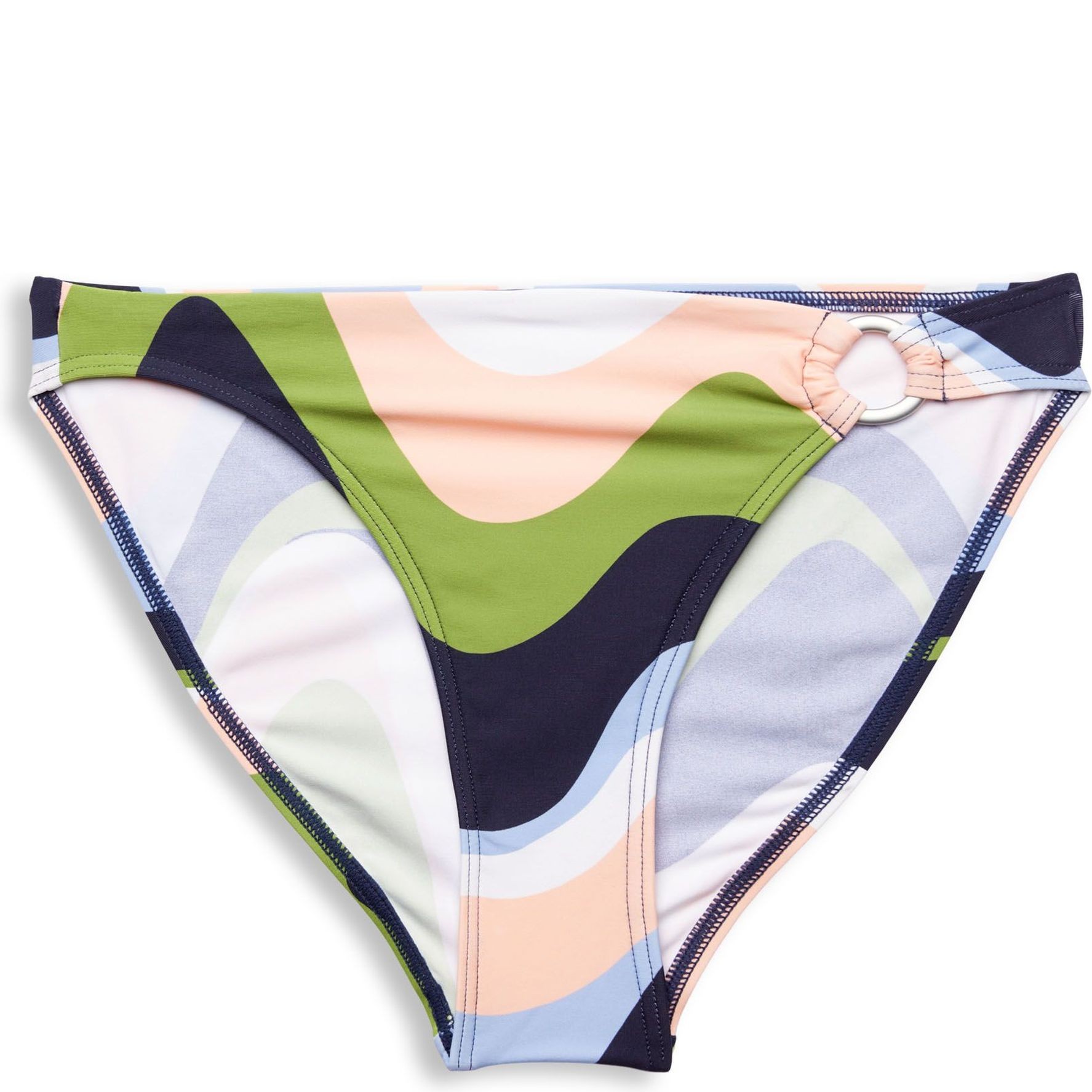 ESPRIT Apatinė kostiumėlio dalis moterims, Mėlyna, Wave beach Bottom 1