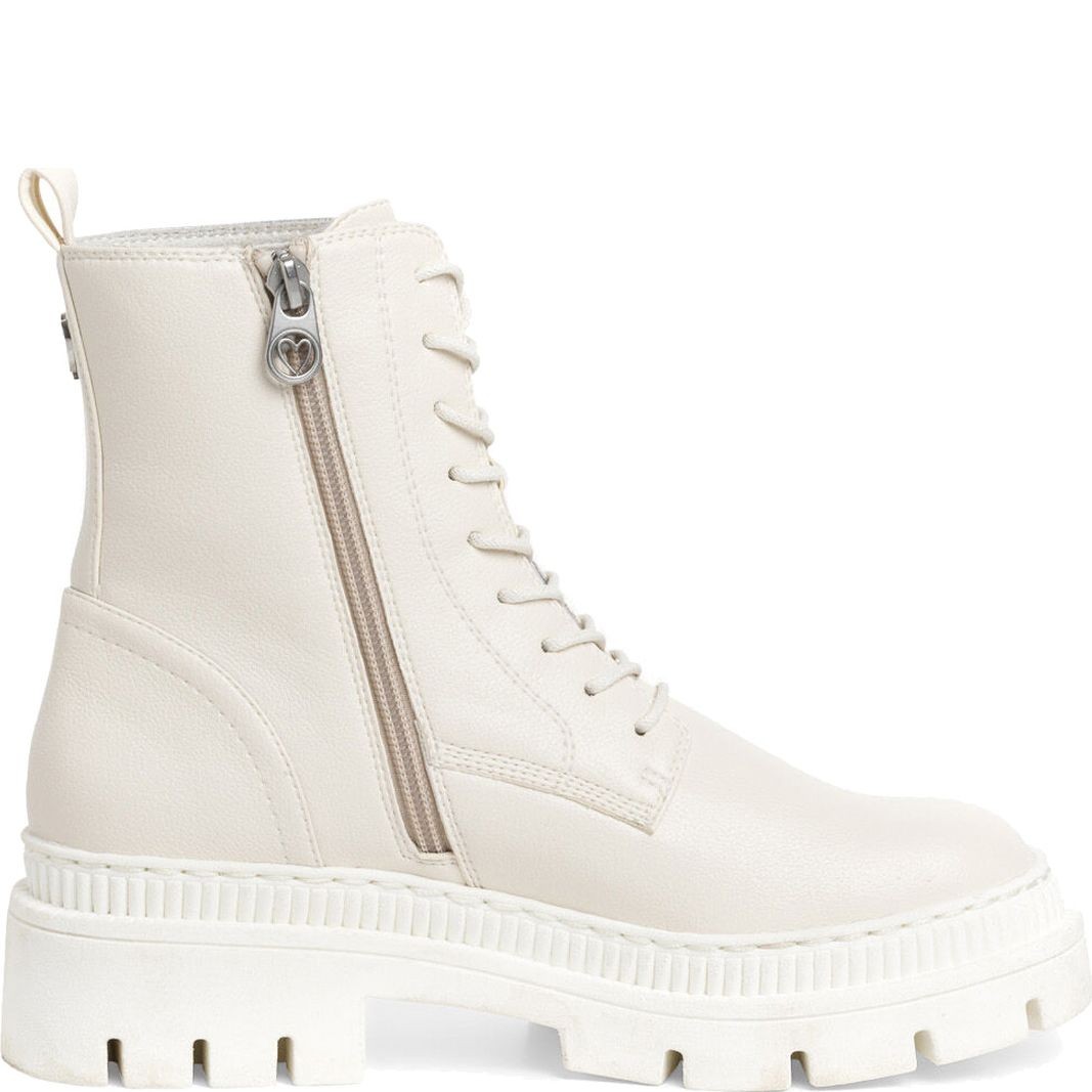 MARCO TOZZI Aulinukai moterims, Smėlio, BOOTIES 3