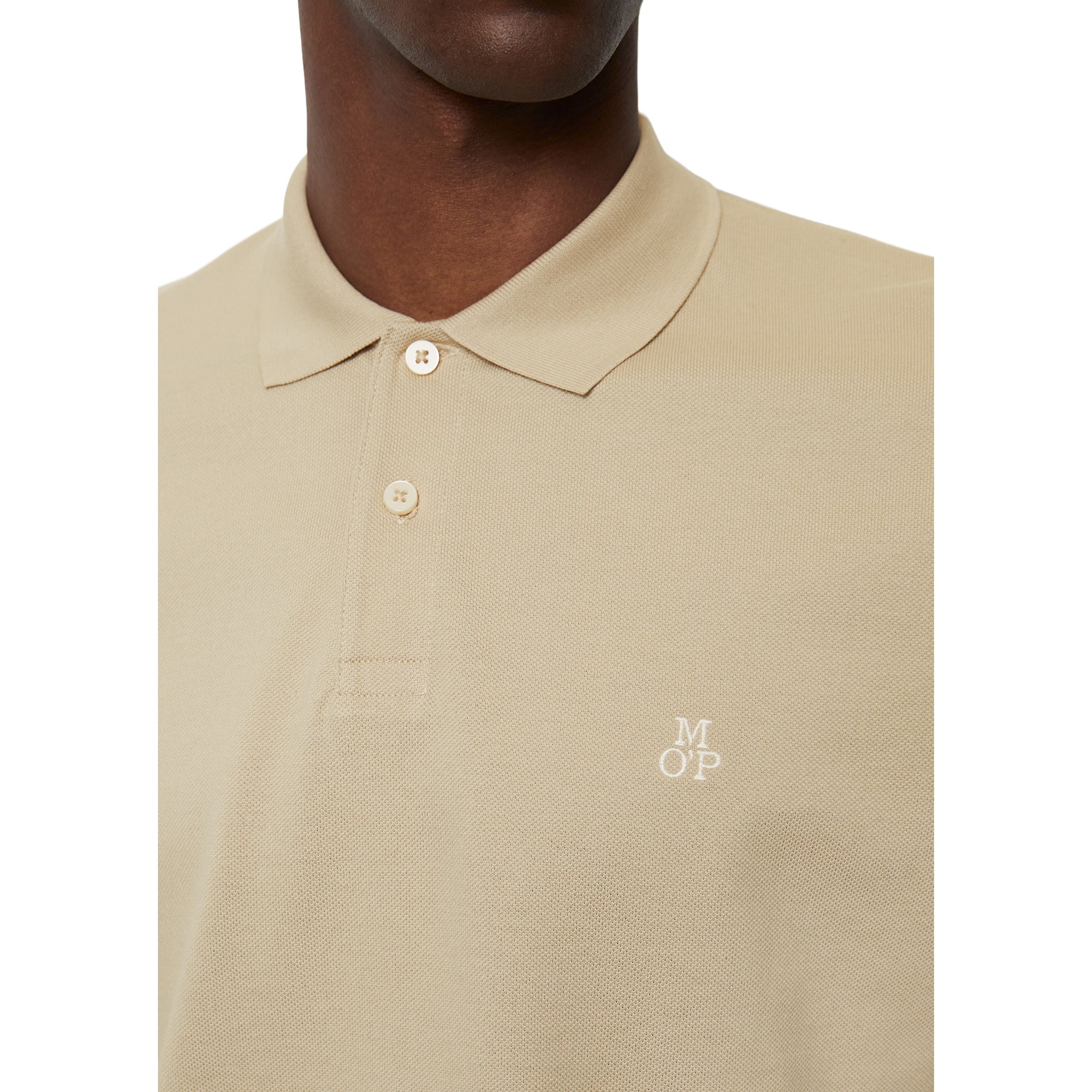MARC O'POLO Polo marškiniai trumpos rank. vyrams, Smėlio 4