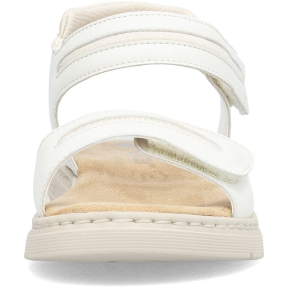 RIEKER Basutės moterims, Balta, SANDALS 8