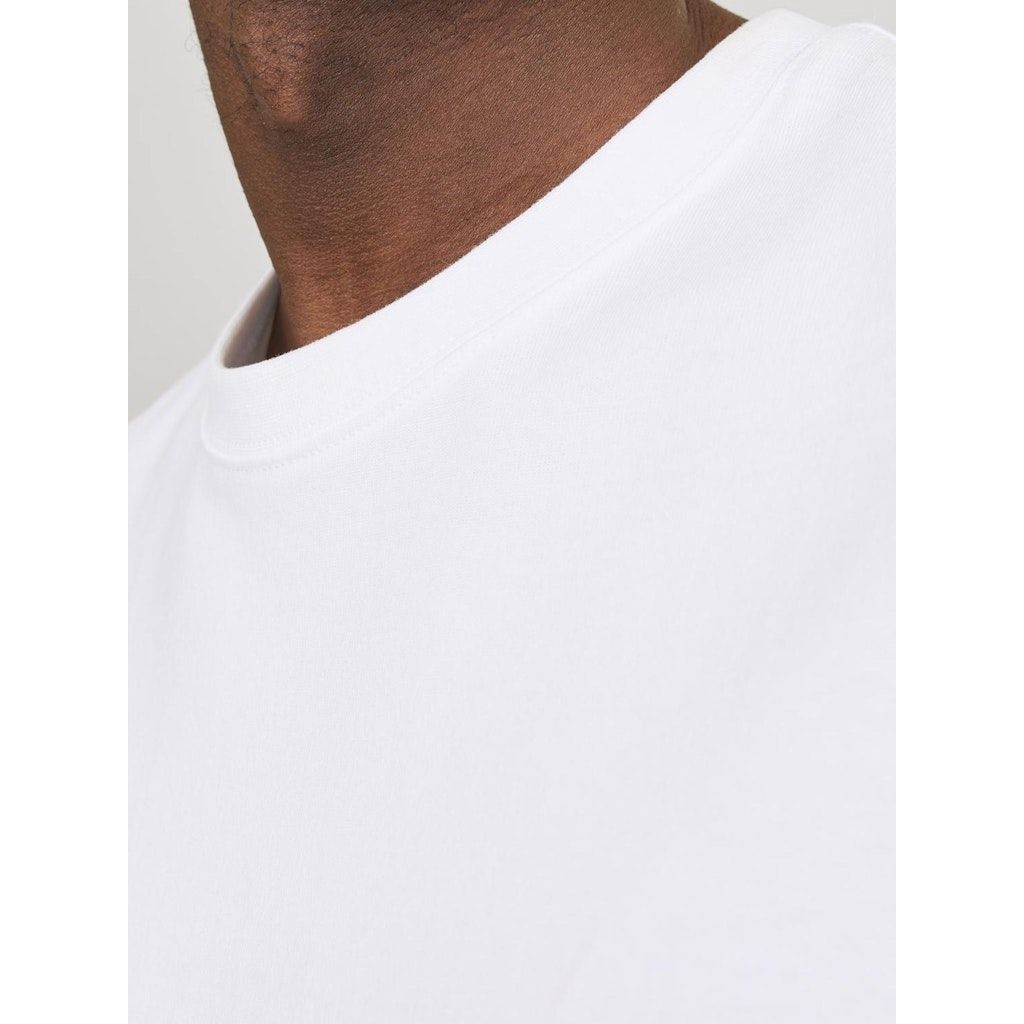 JACK & JONES Marškinėliai vyrams, Balta, Jorvibe het-shirts 6