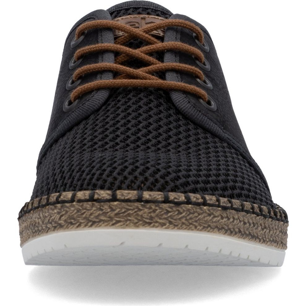 RIEKER Laisvalaikio bateliai vyrams, Juoda, Sneakers 6