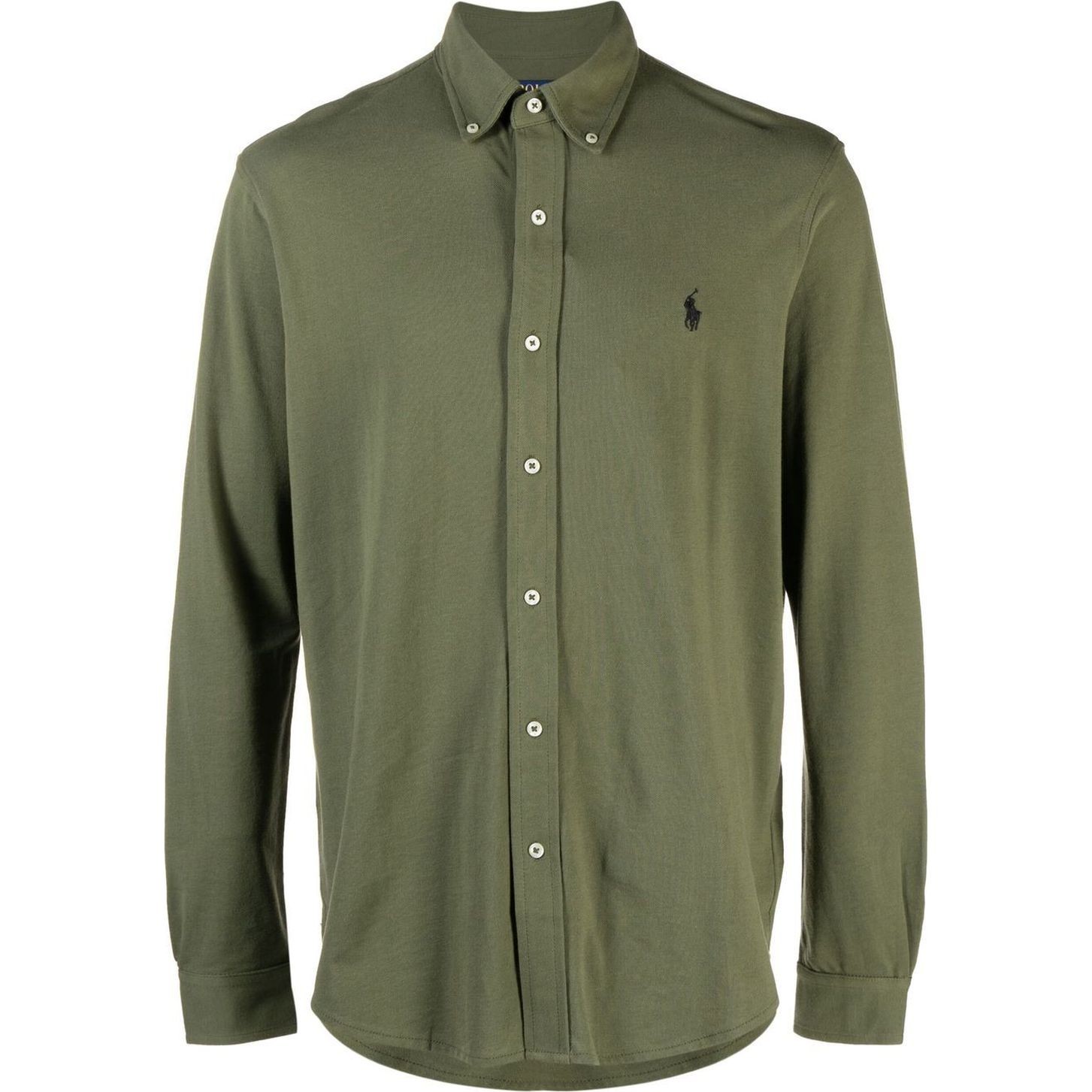 POLO RALPH LAUREN Polo marškiniai ilgos rank. vyrams, Juoda, Long sleeve polo