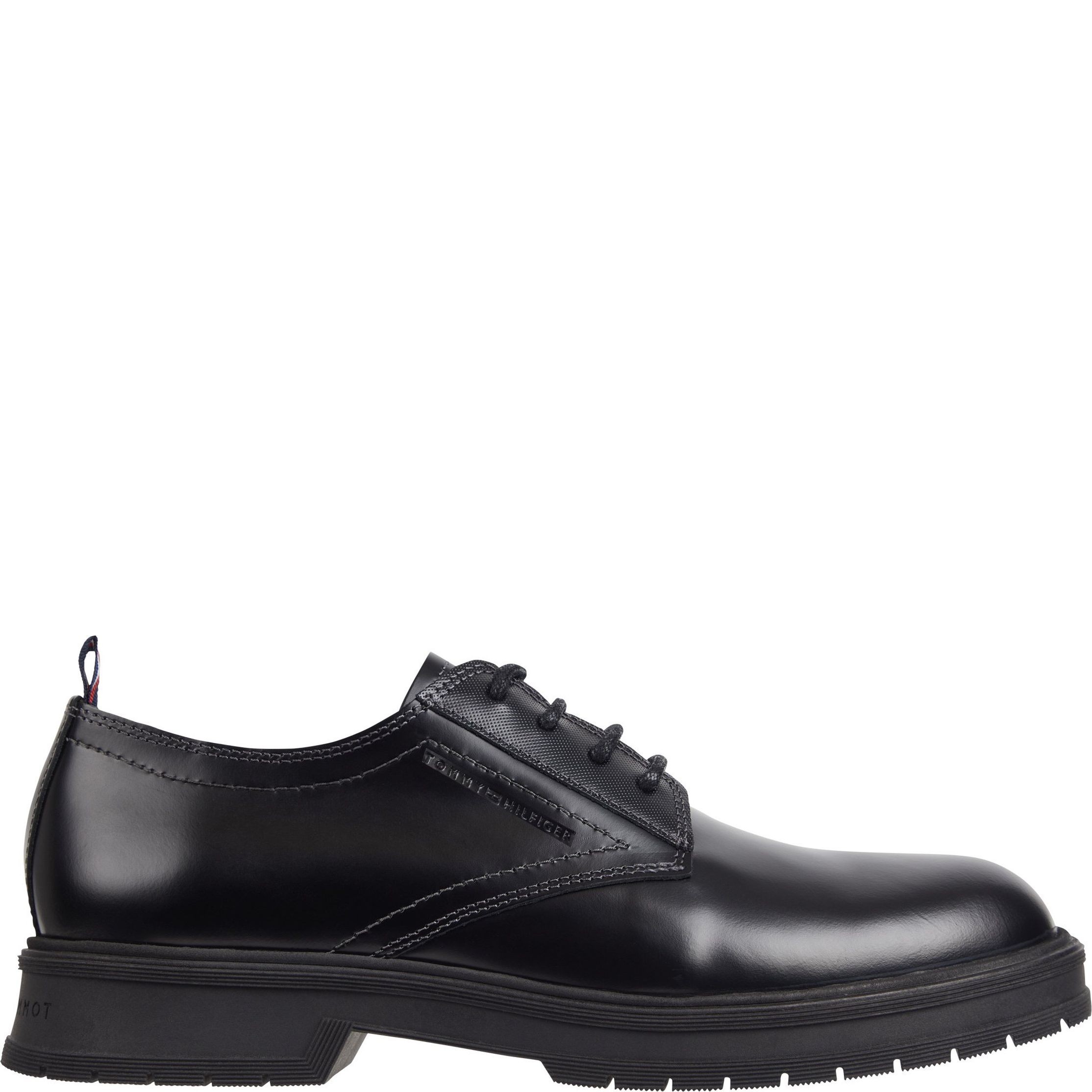 TOMMY HILFIGER Klasikiniai batai vyrams, Juoda, Abrasivato shoe 1