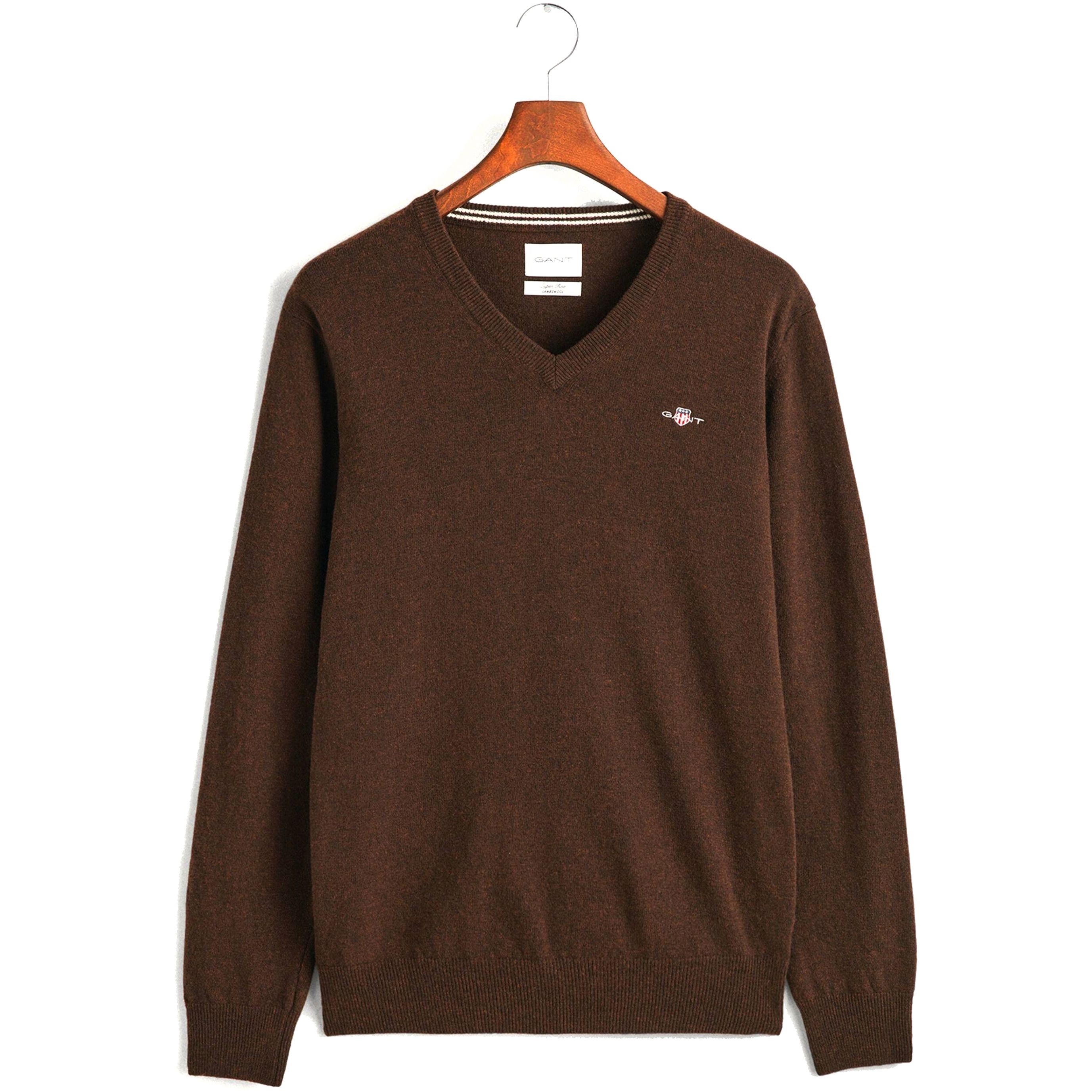 GANT Megztinis vyrams, Ruda, SUPERFINE LAMBSWOOL 1