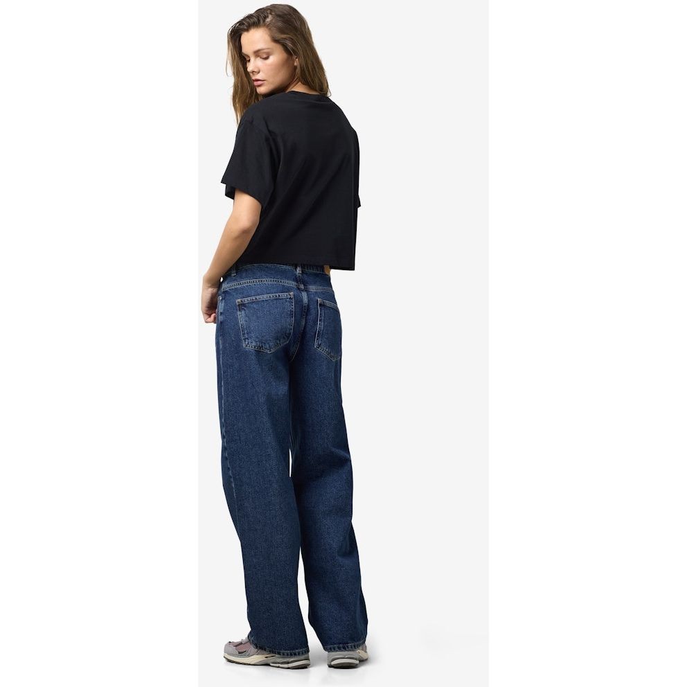 NOISY MAY Marškinėliai moterims, Juoda, NMALENA S/S O-NECK SE 4