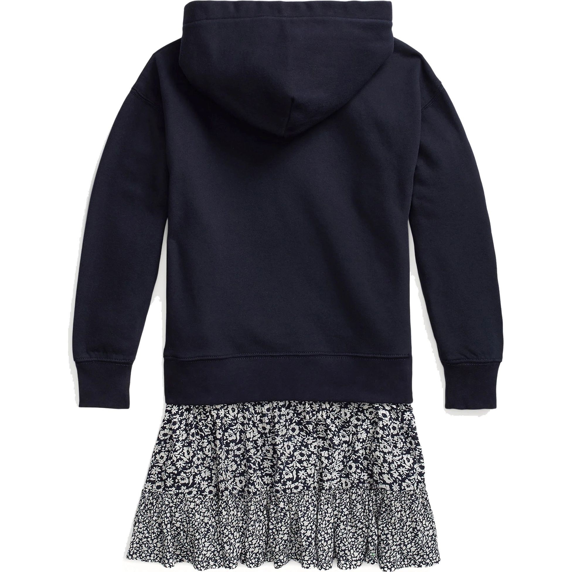 RALPH LAUREN KIDS Midi suknelė mergaitėms, Mėlyna, Hoodied day dress (7-16) 2