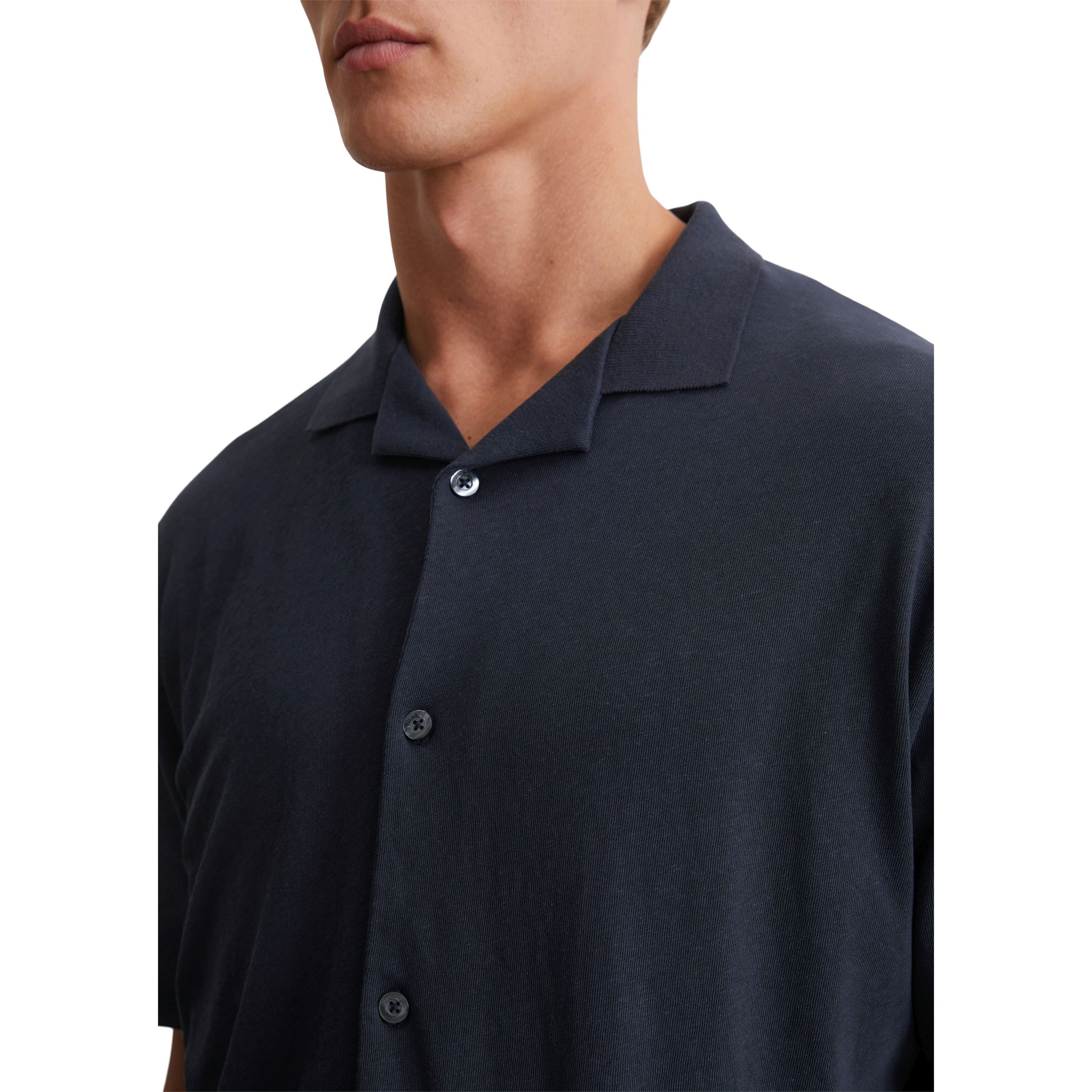 MARC O'POLO Polo marškiniai trumpos rank. vyrams, Mėlyna, Polo short 523209153068 4