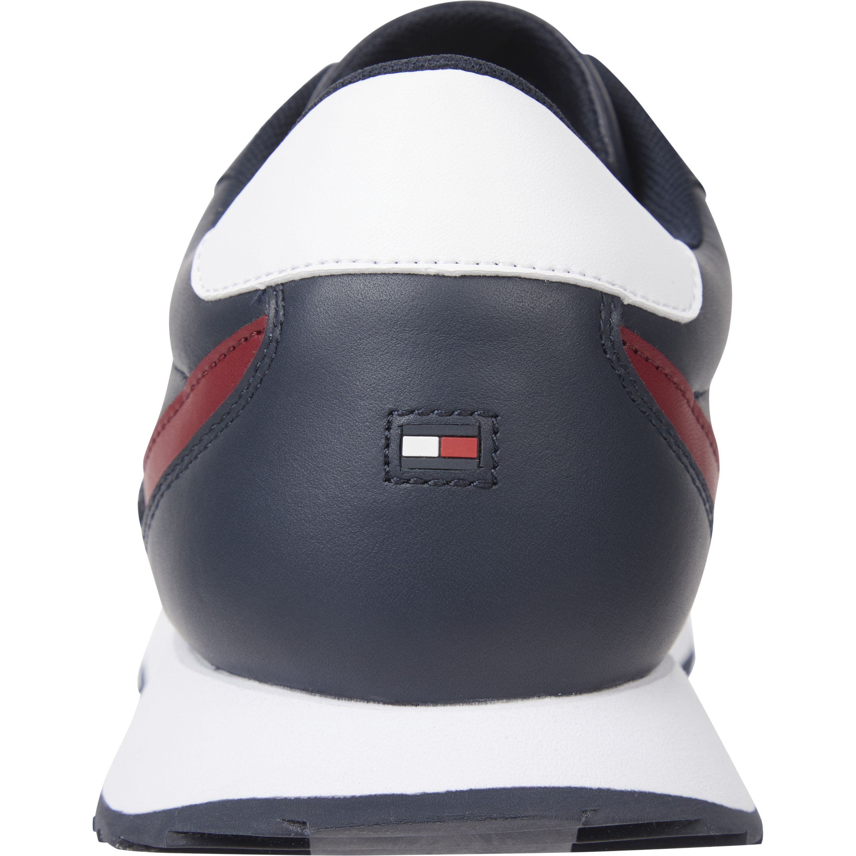 TOMMY HILFIGER Sportiniai bateliai vyrams, Mėlyna, Runner evo leather 6